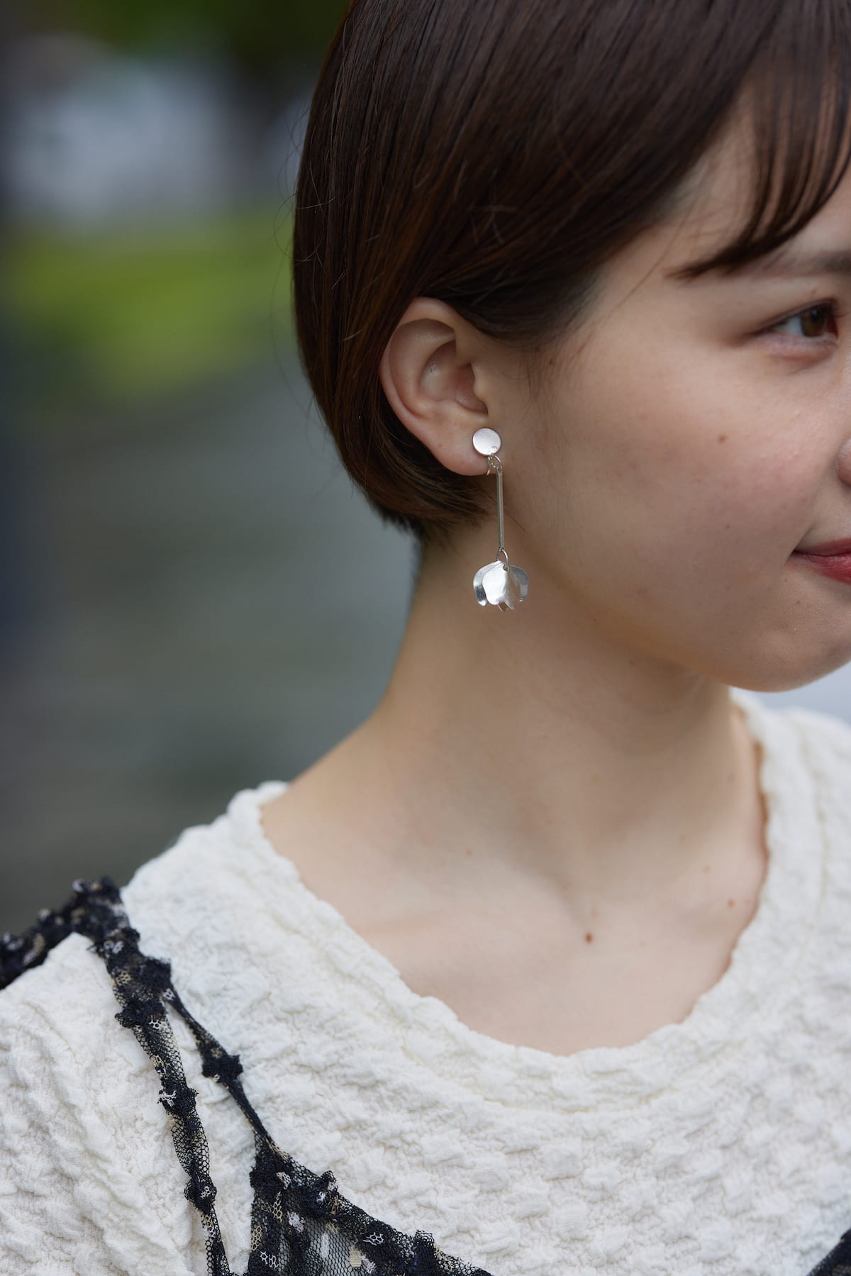 petal pierce/earring