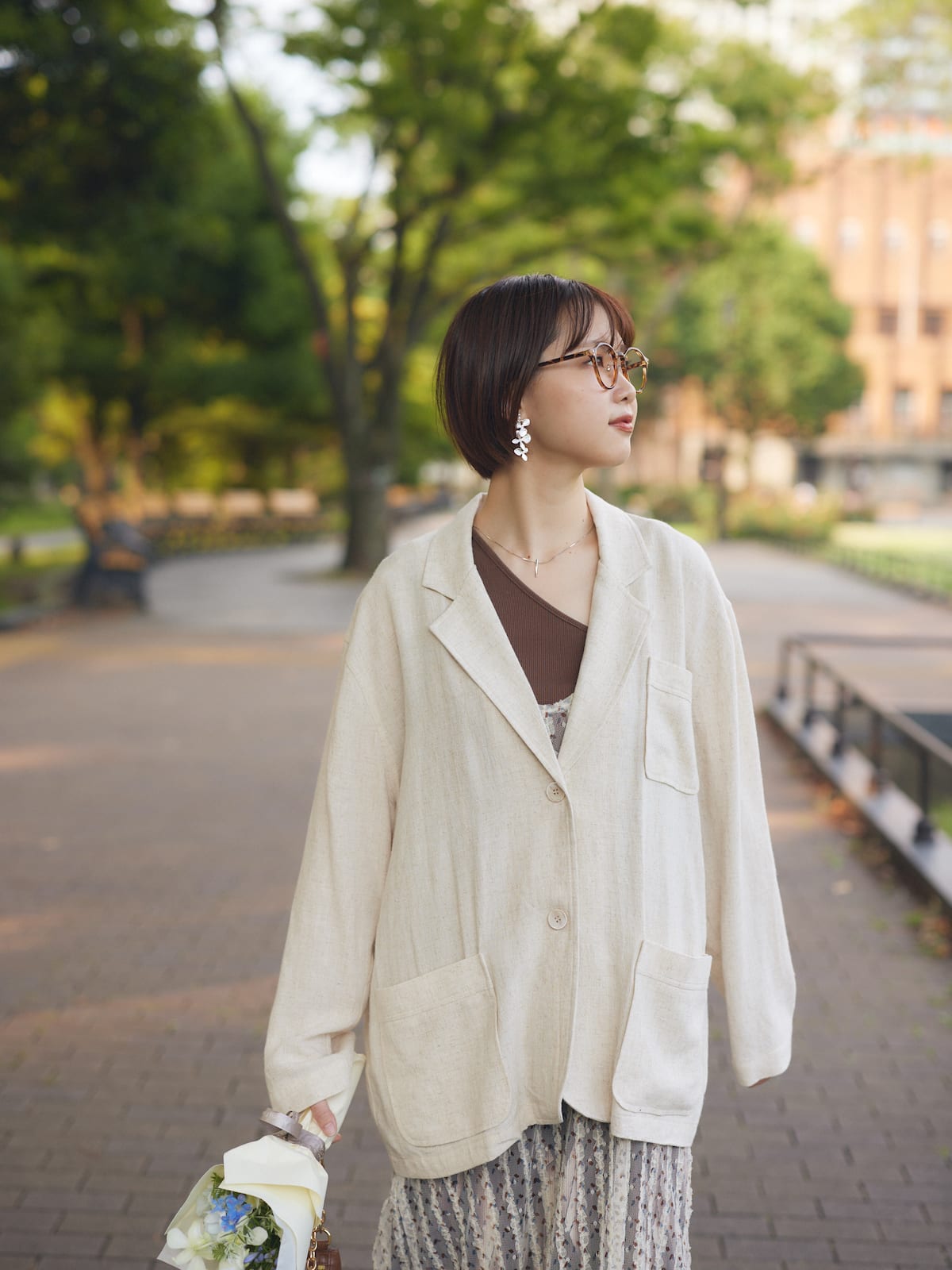 summer linen jk
