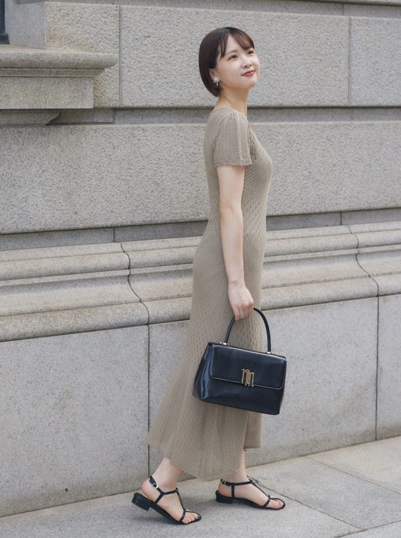 date knit one-piece