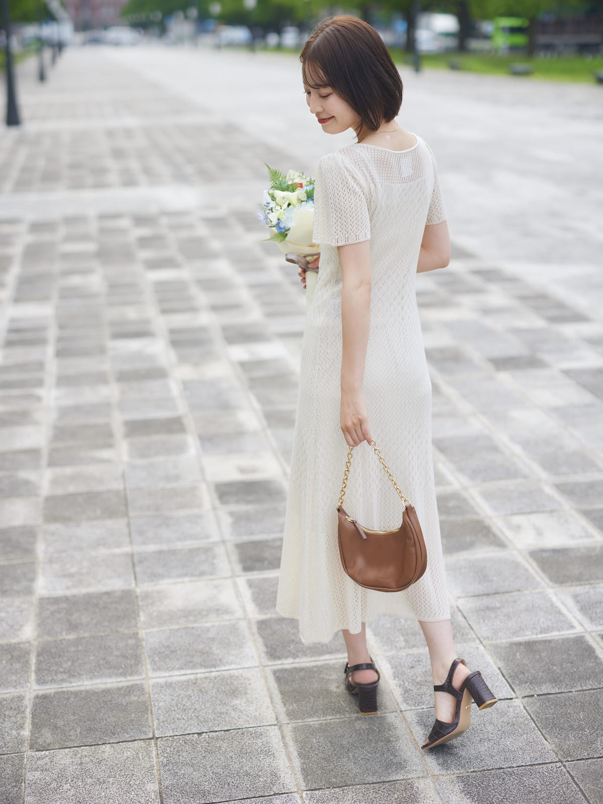 date knit one-piece