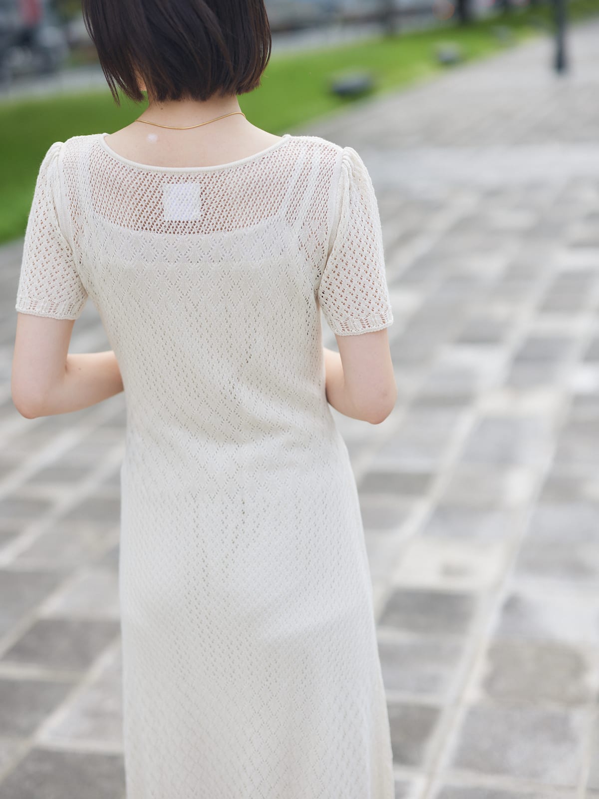 date knit one-piece