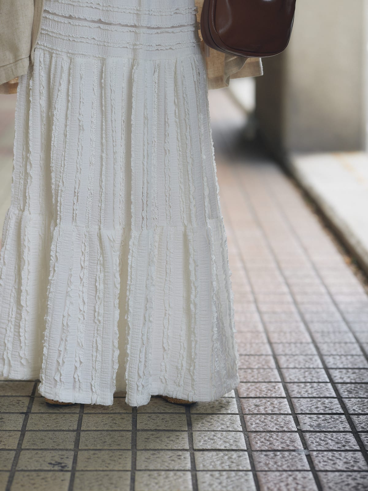 cotton lace skirts