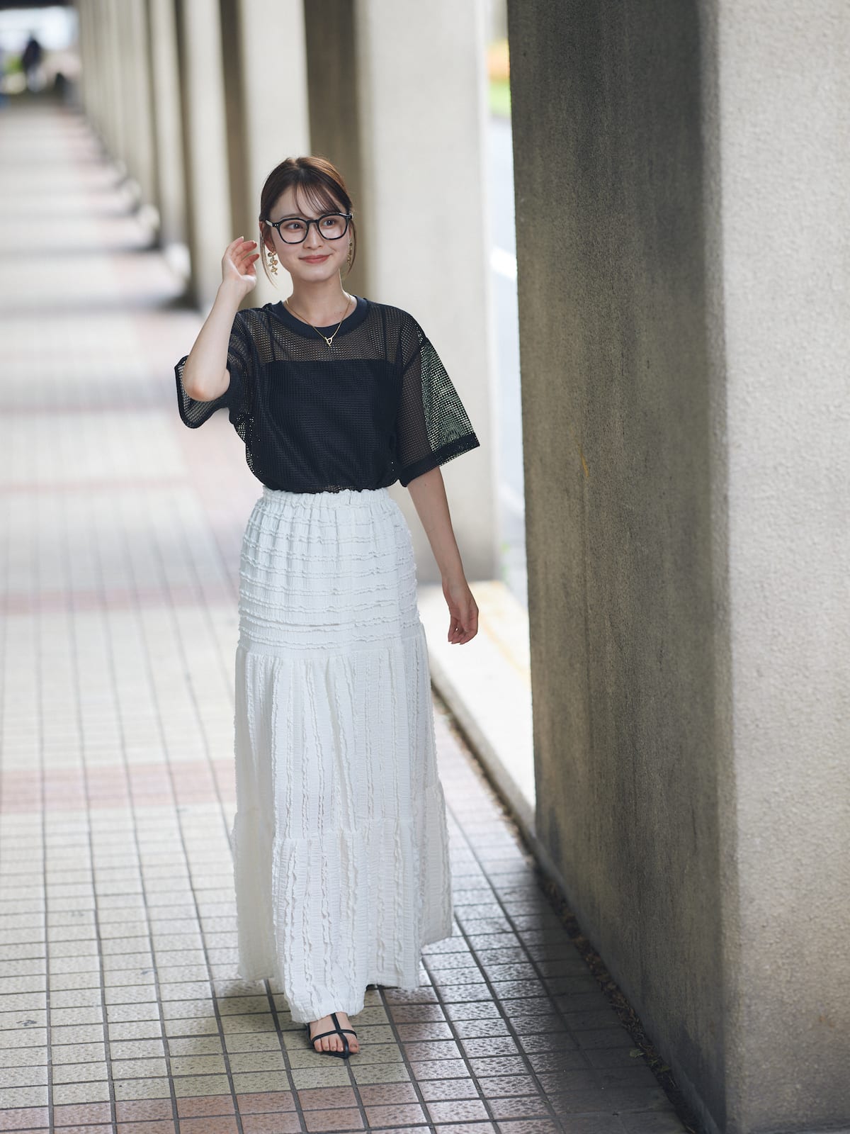 cotton lace skirts