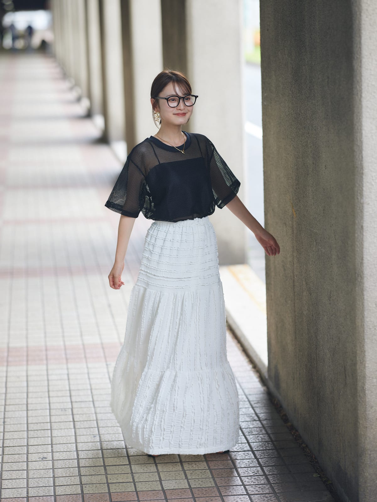 cotton lace skirts
