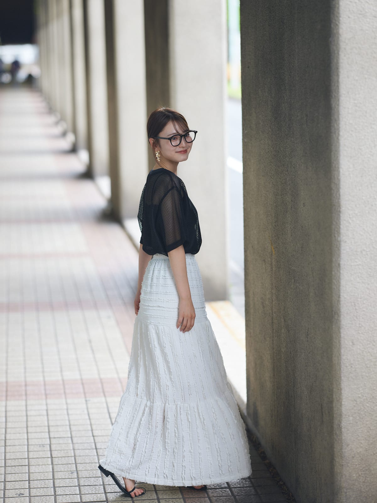 cotton lace skirts