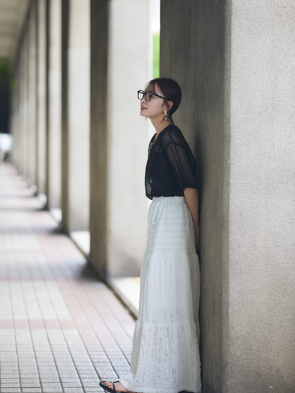 cotton lace skirts