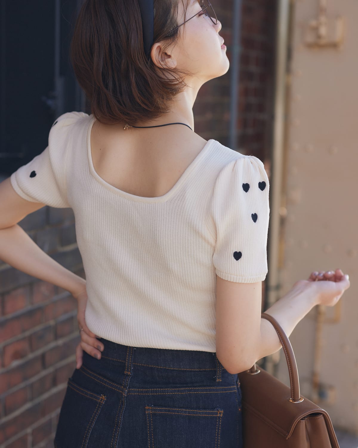 rib knit ♡︎ T