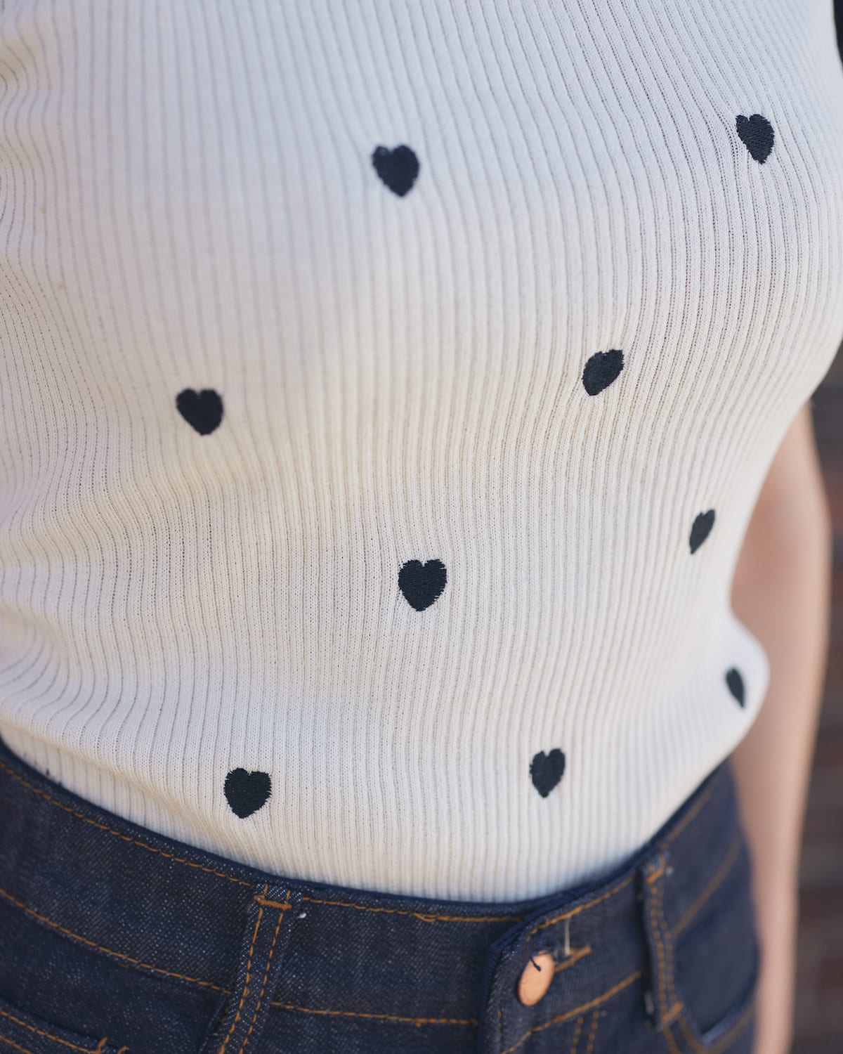 rib knit ♡︎ T