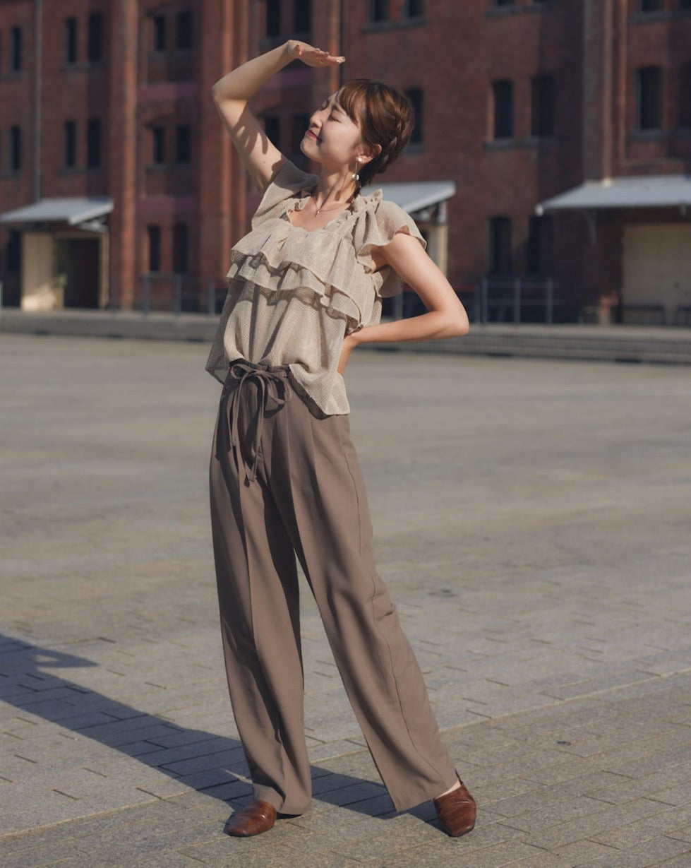 wide straight pants