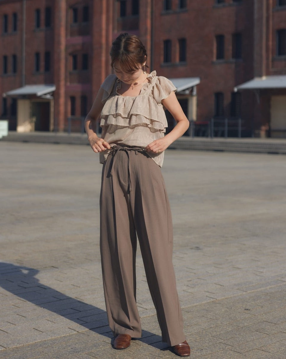 wide straight pants
