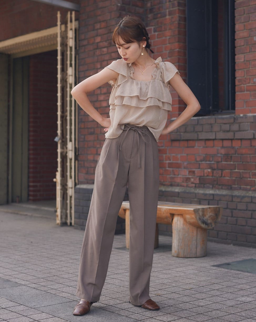 wide straight pants
