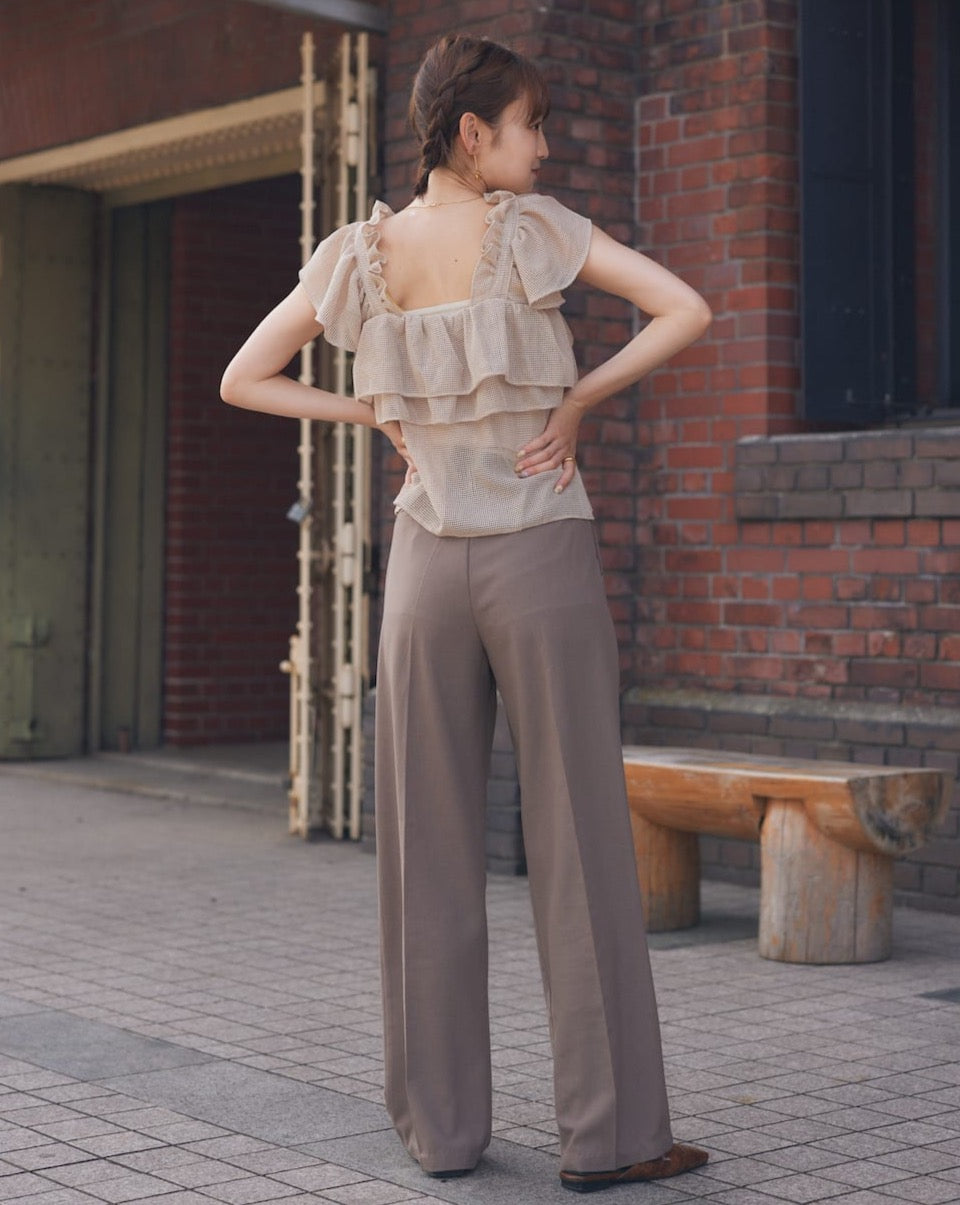 wide straight pants