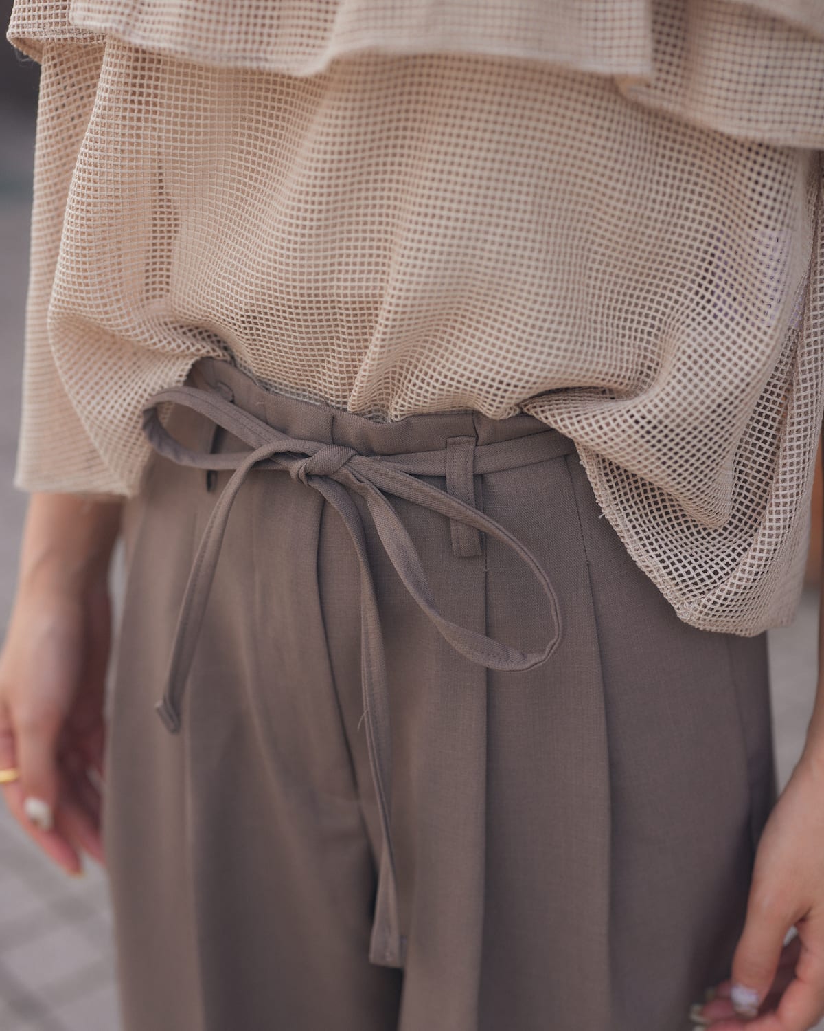 wide straight pants