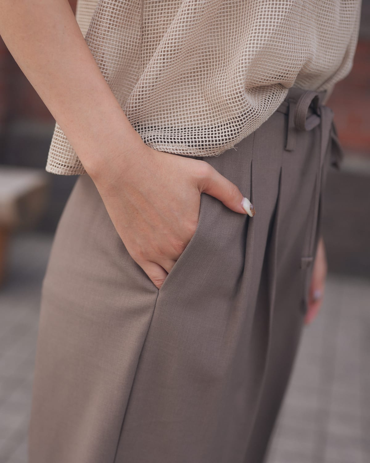 wide straight pants