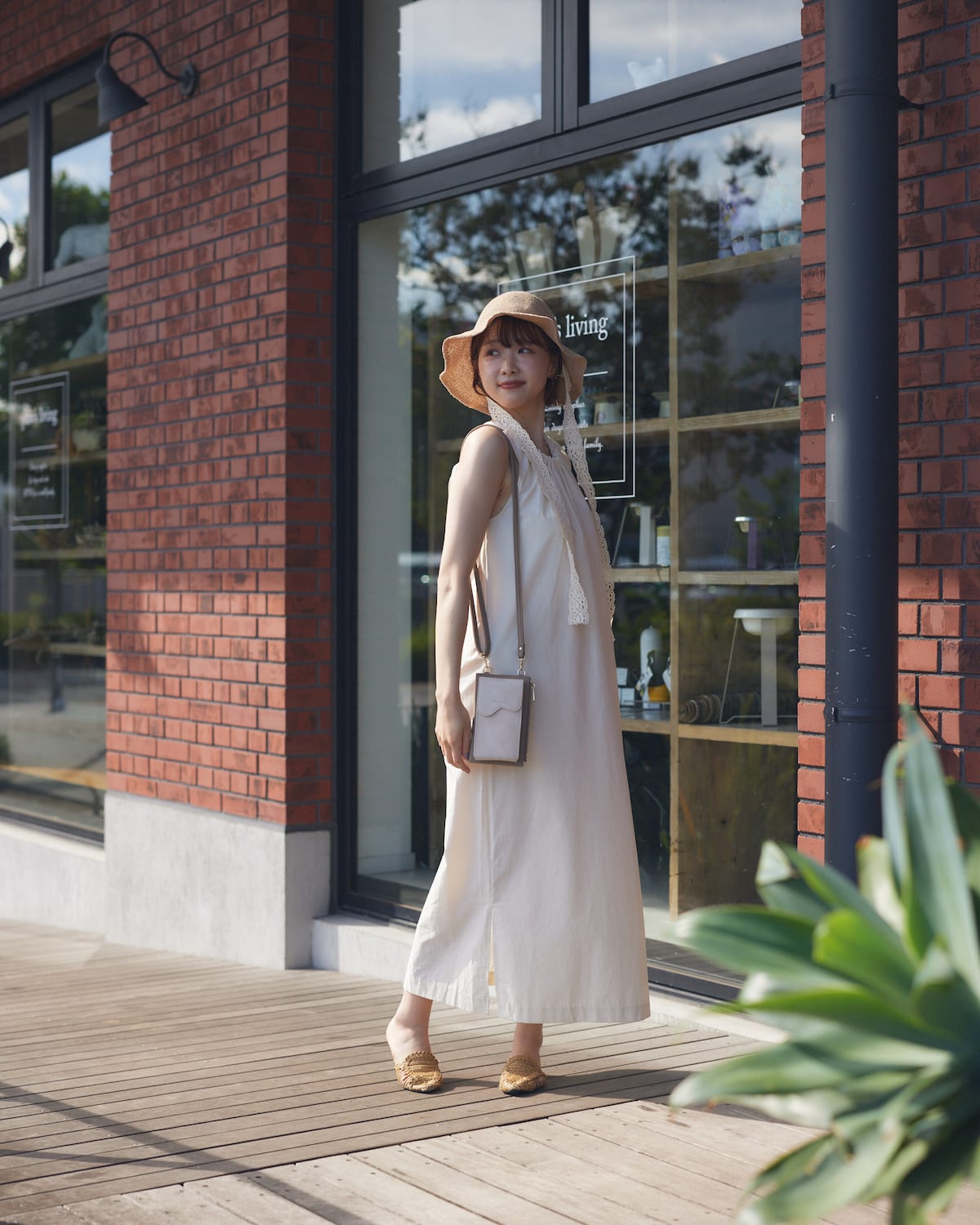 lace straw hat