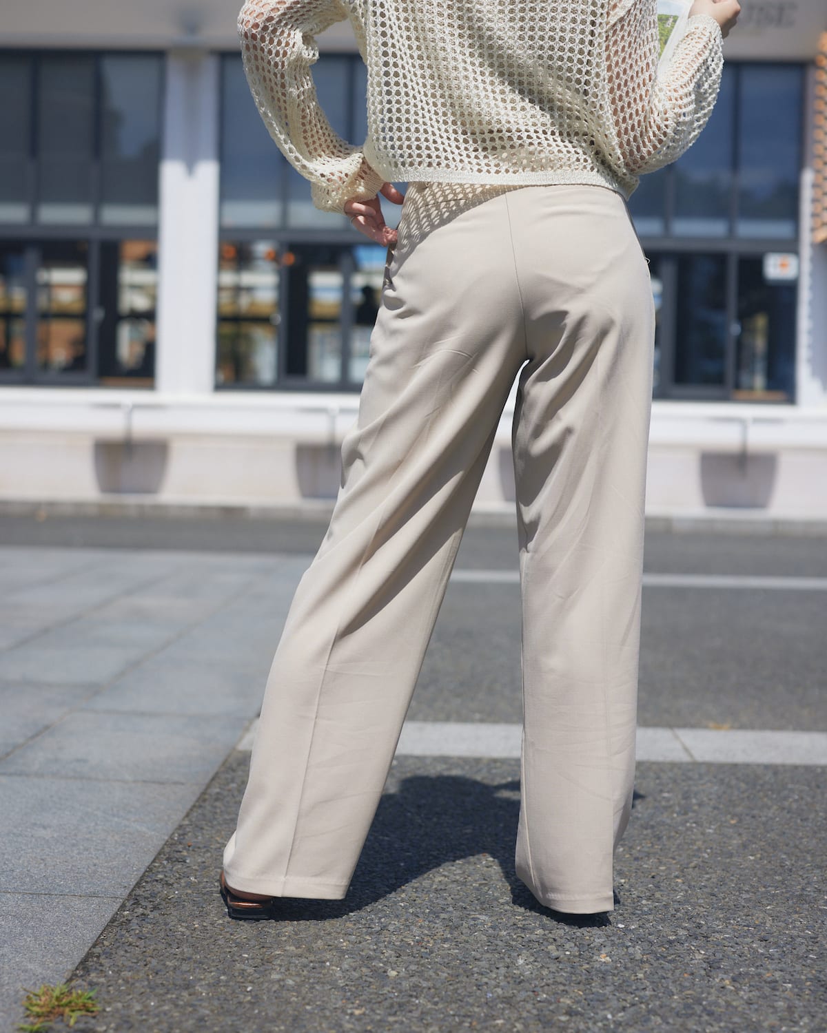 wide straight pants