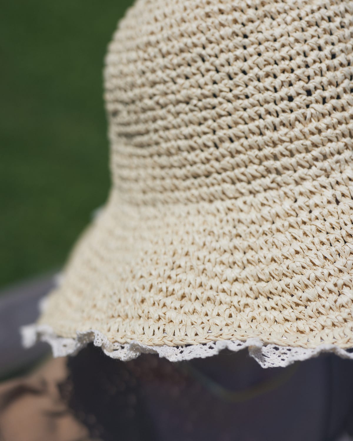 wire straw hat