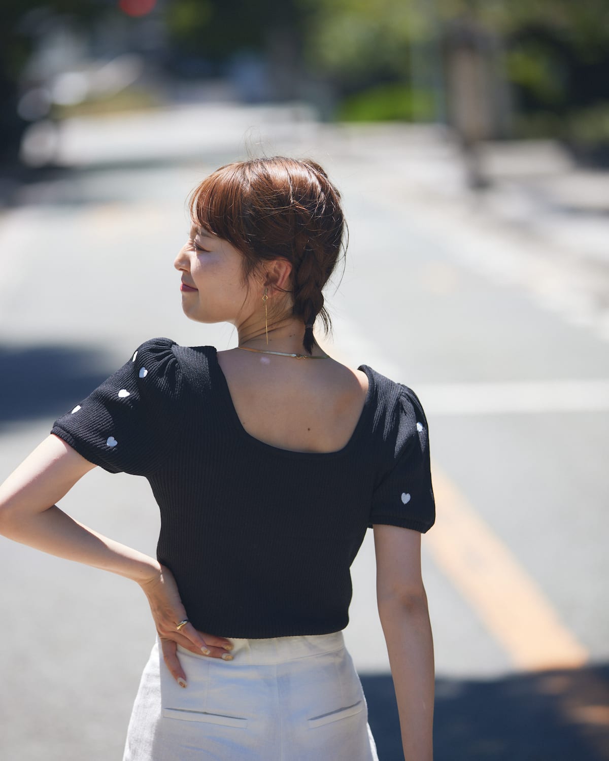 rib knit ♡︎ T