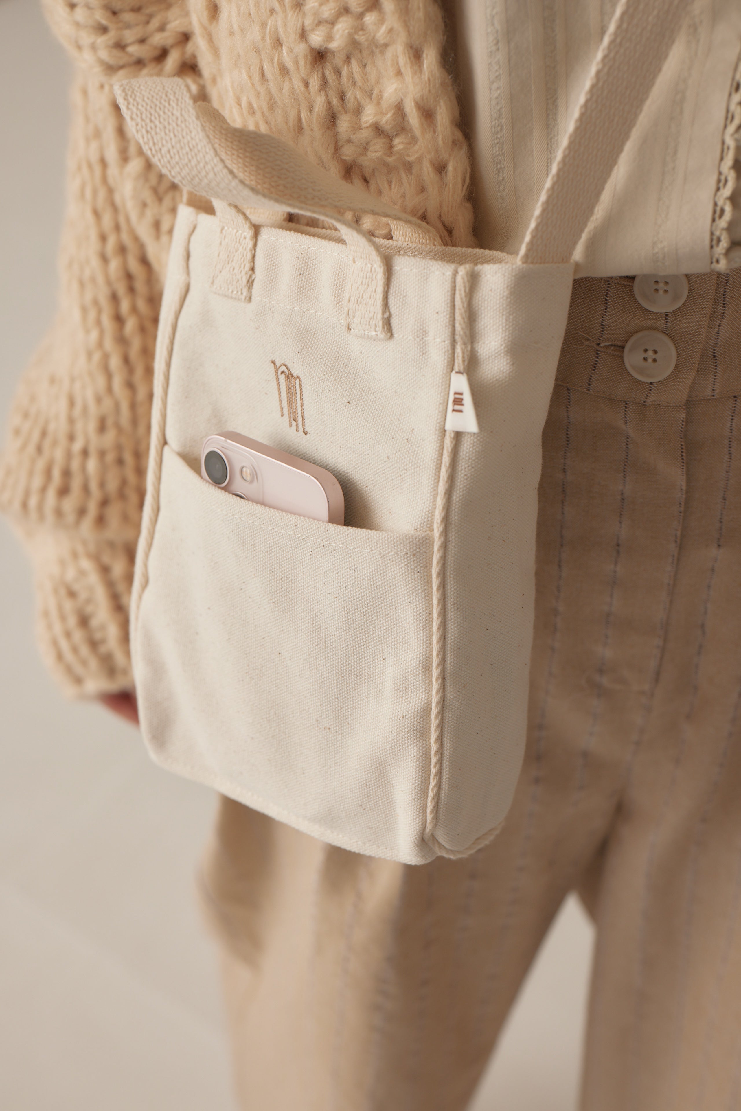 nm canvas mini bag