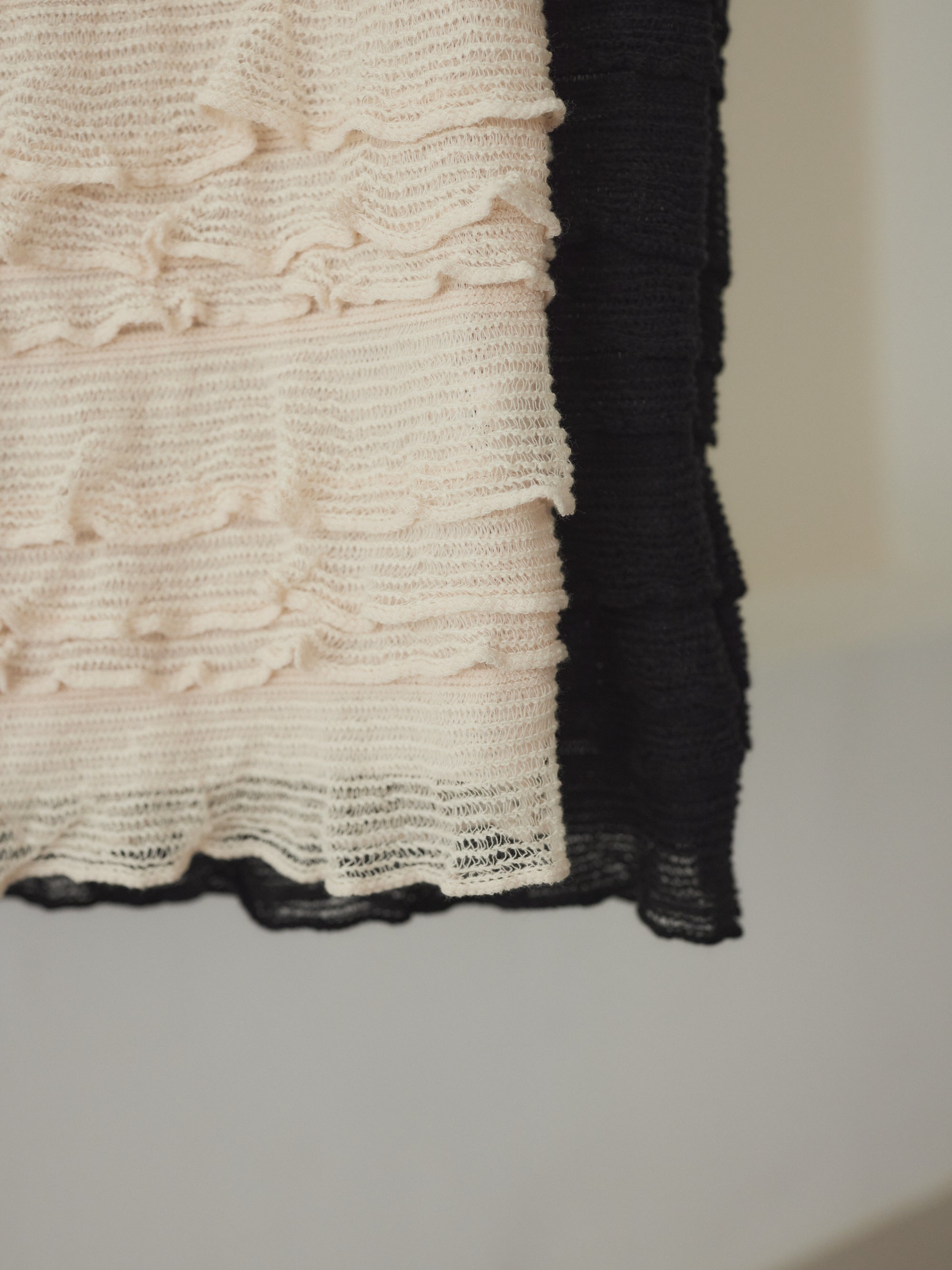 Frills lace skirt