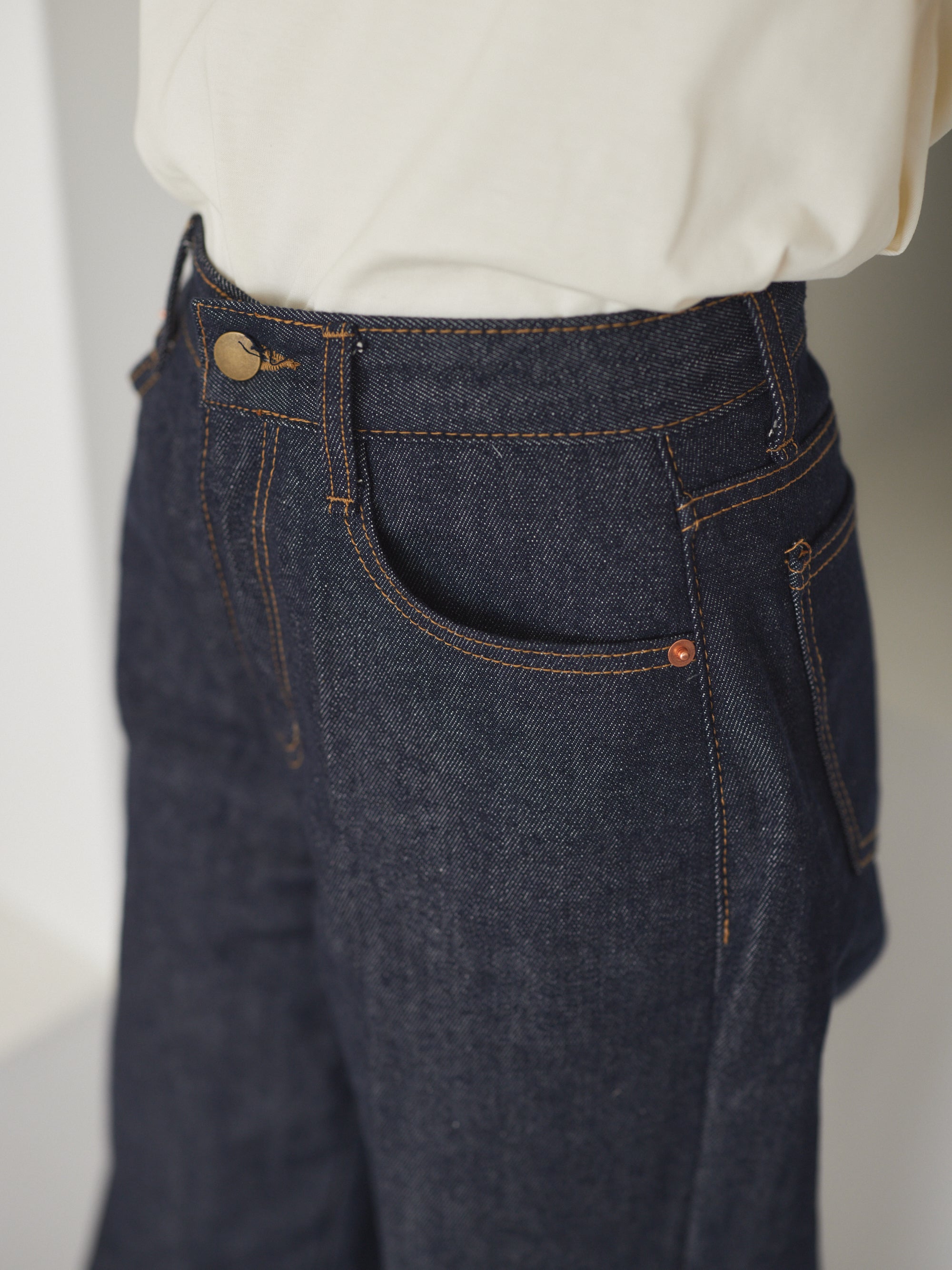 simple Denim trousers