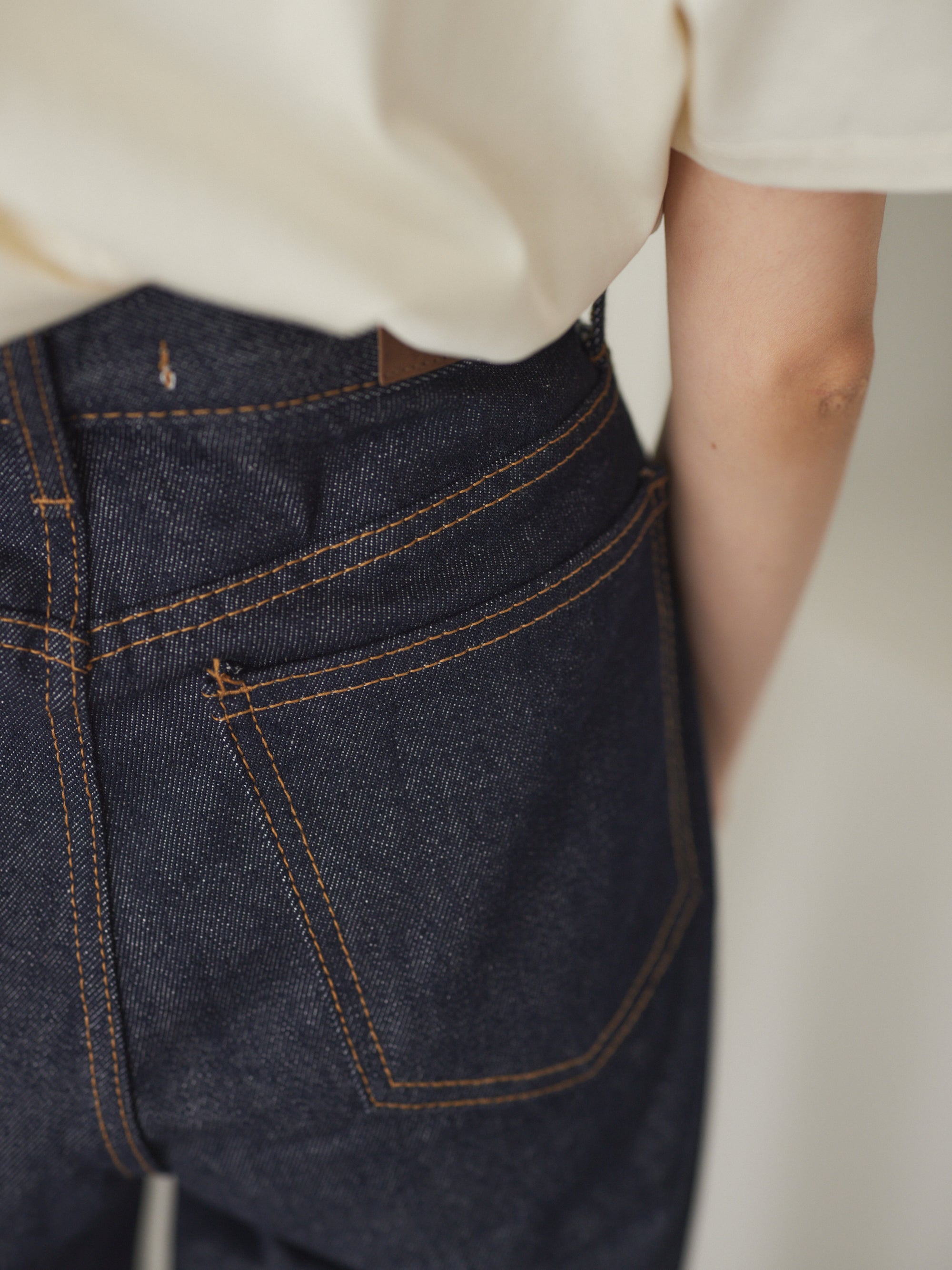 simple Denim trousers