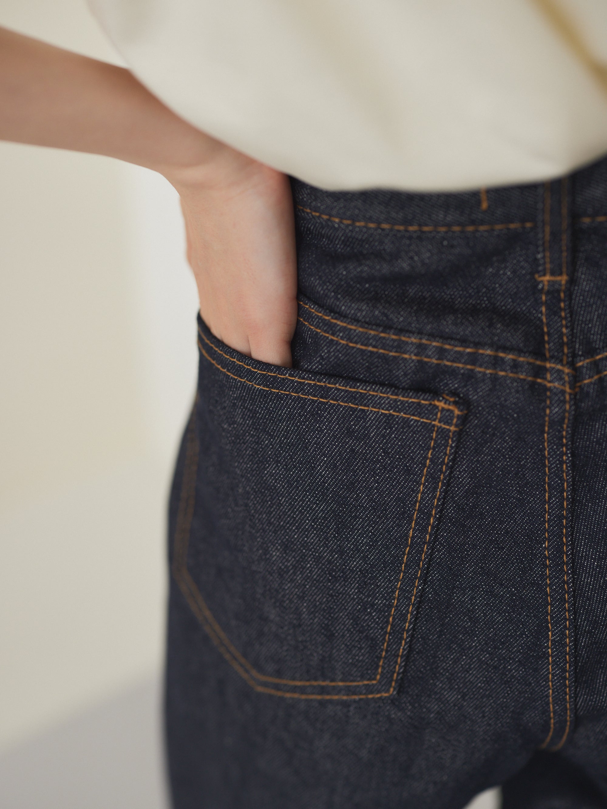 simple Denim trousers