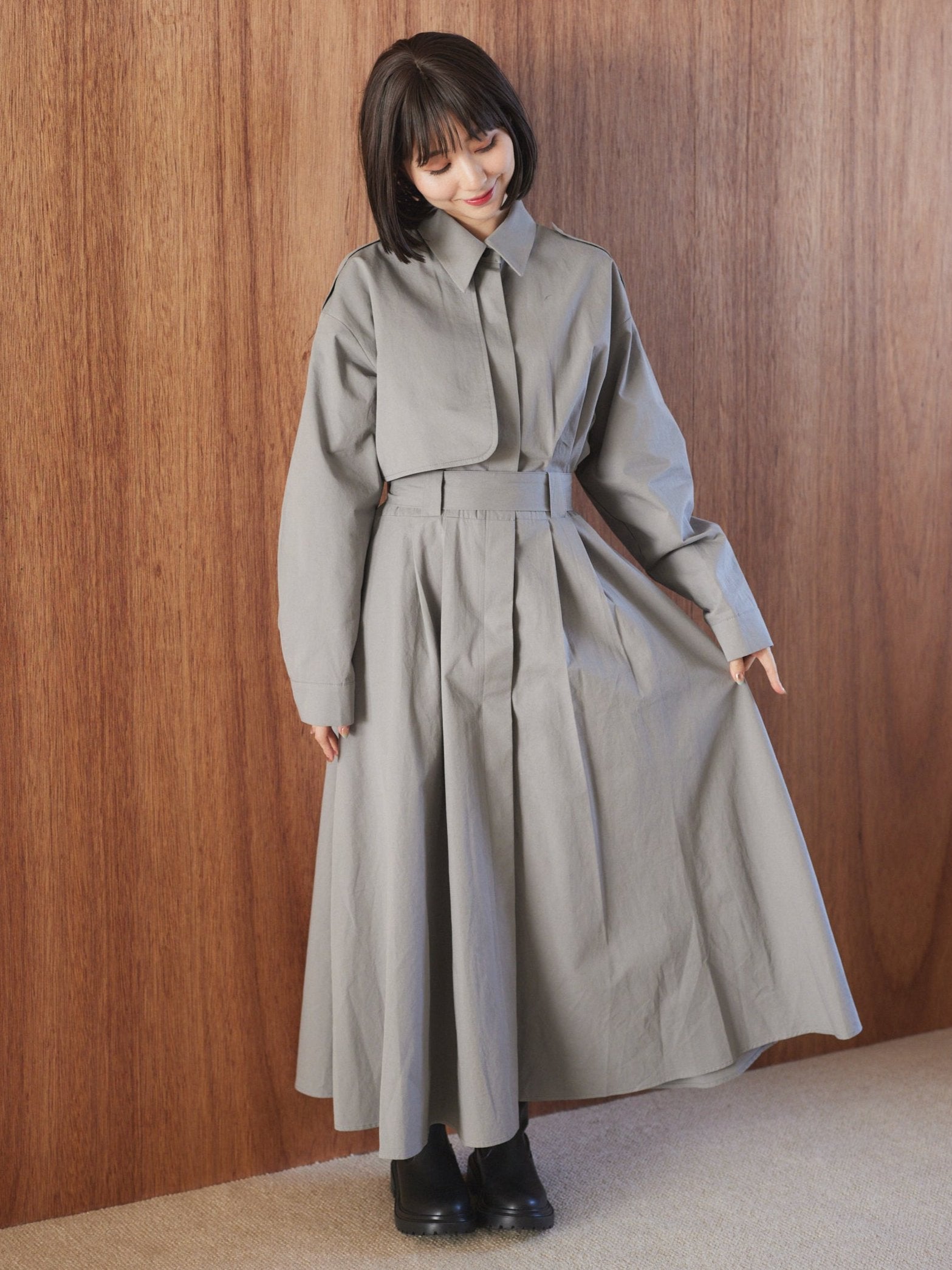 trench multi way coat