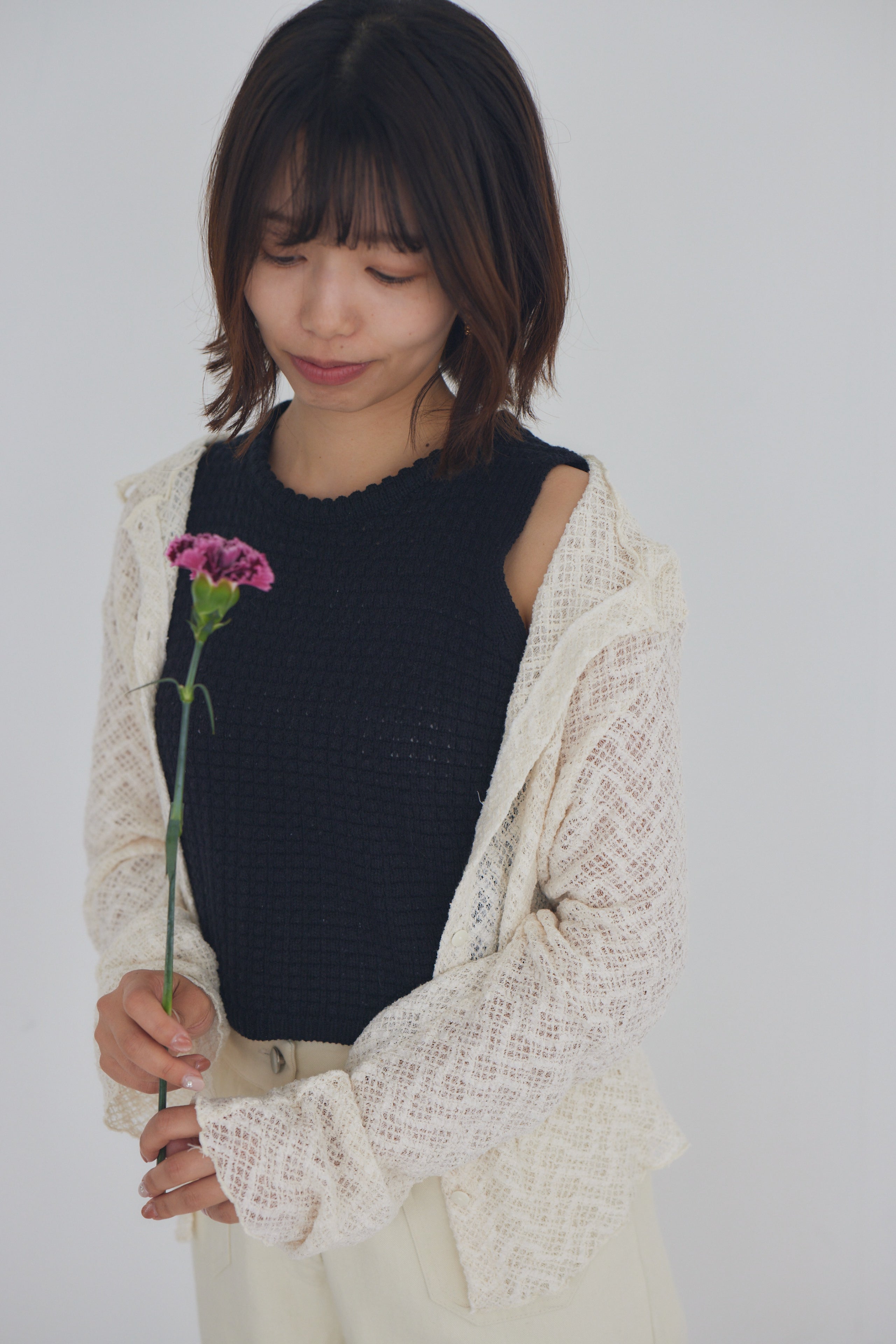 spring clear tank top