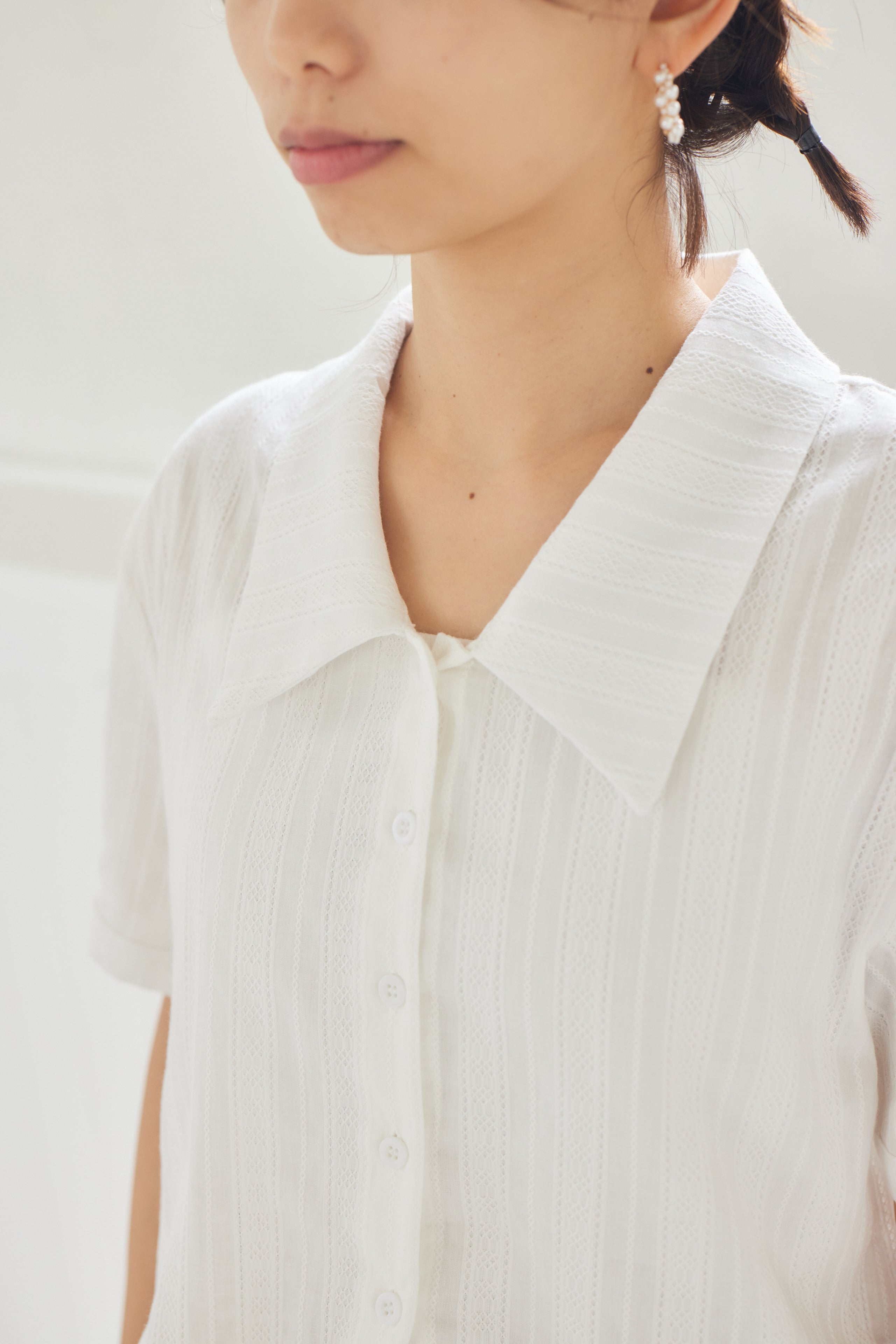 antique cropped shirt