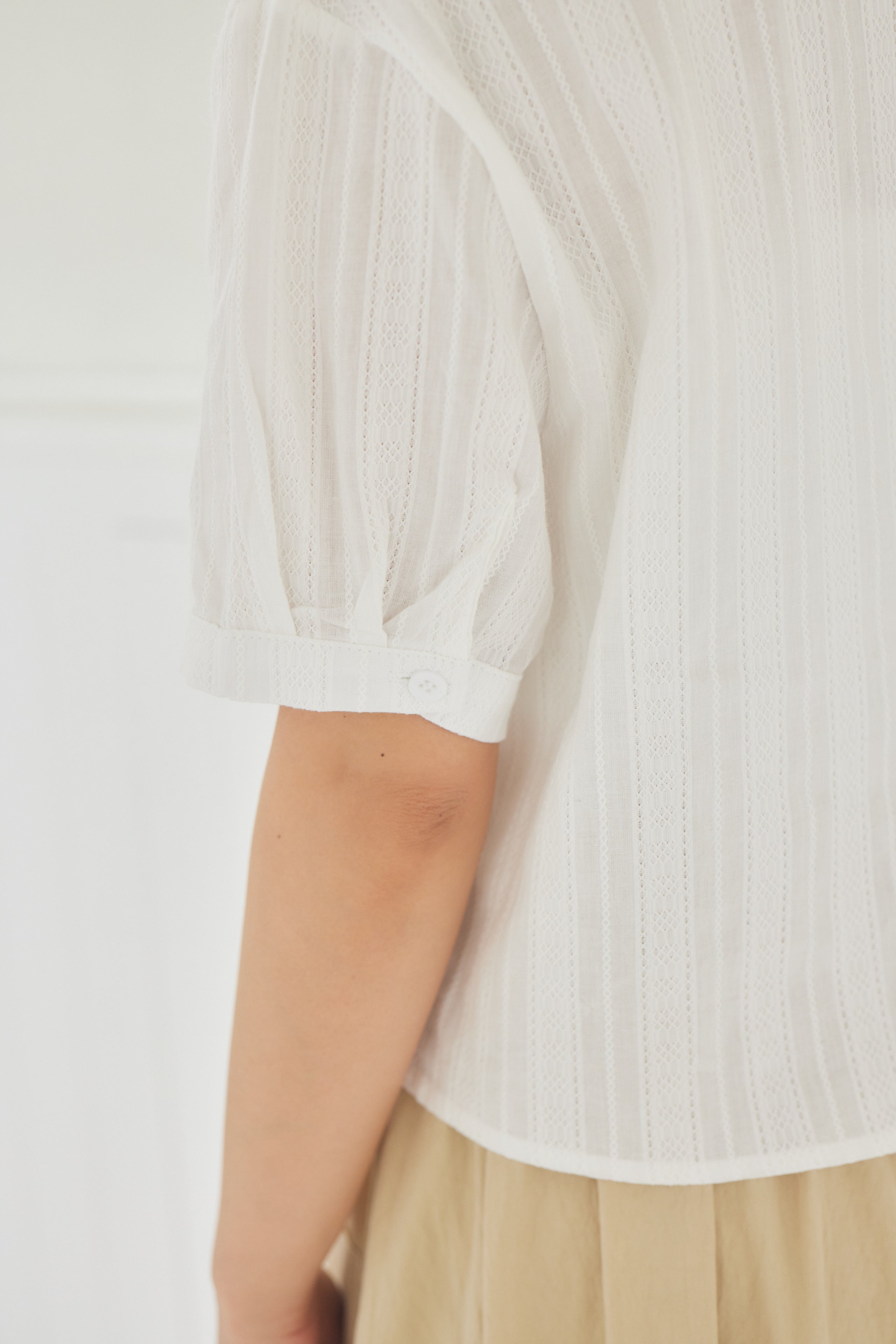 antique cropped shirt