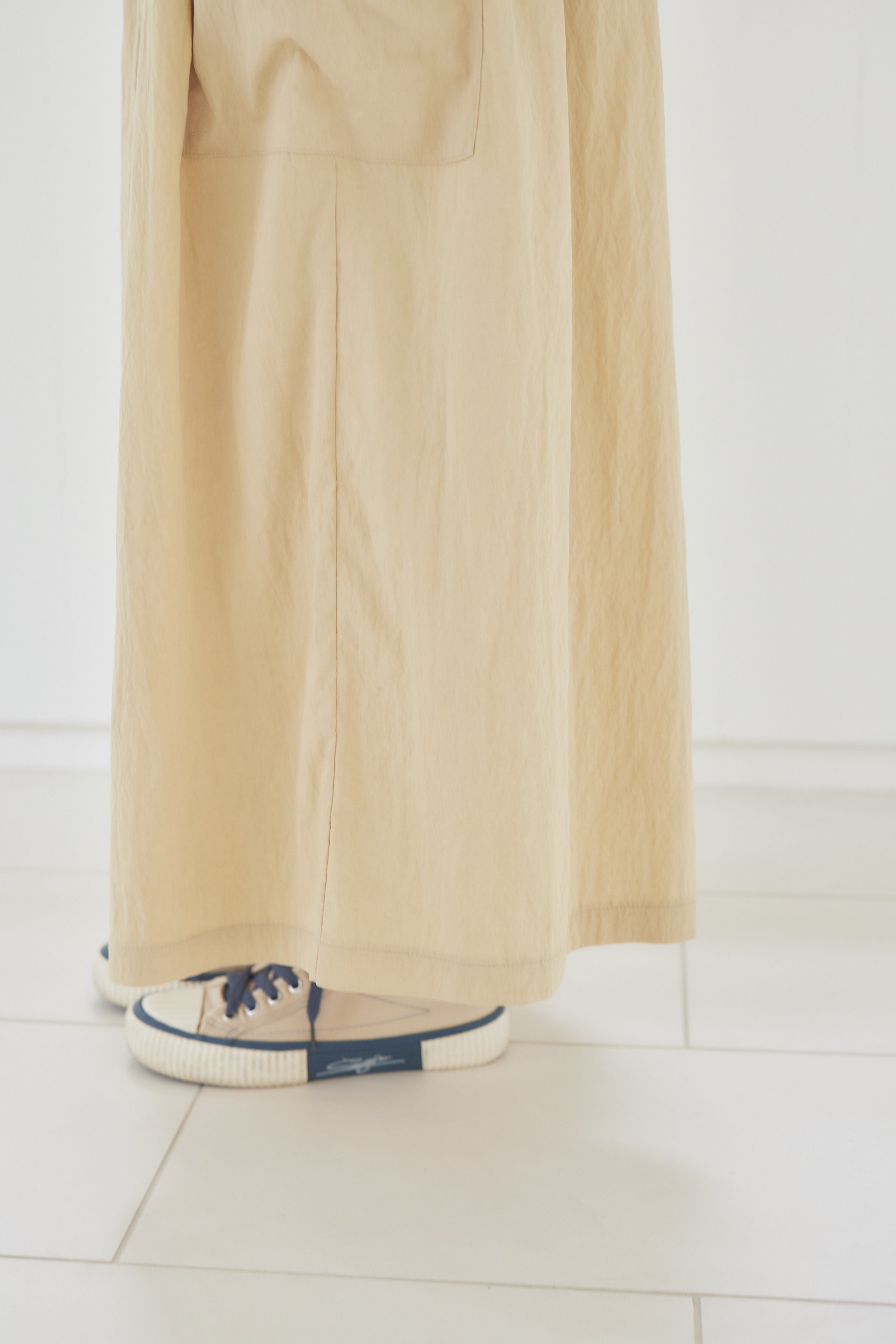 natural crinkle skirt