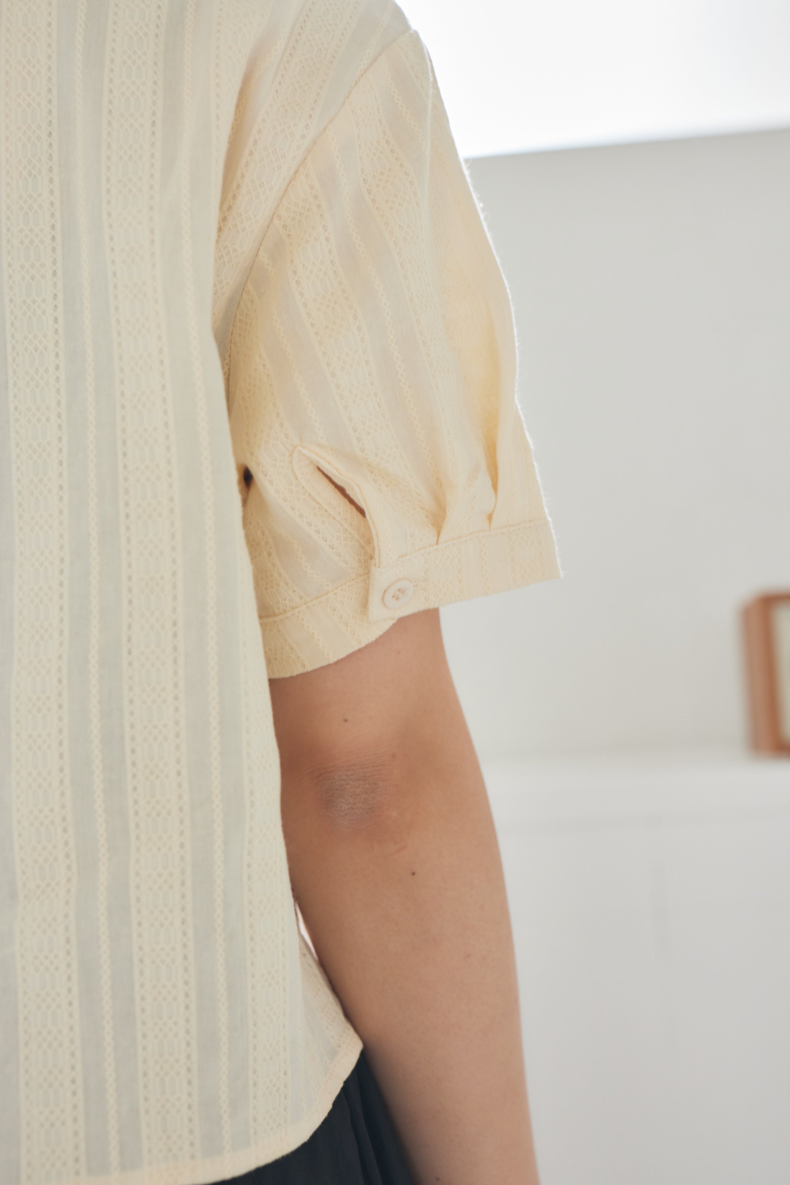 antique cropped shirt