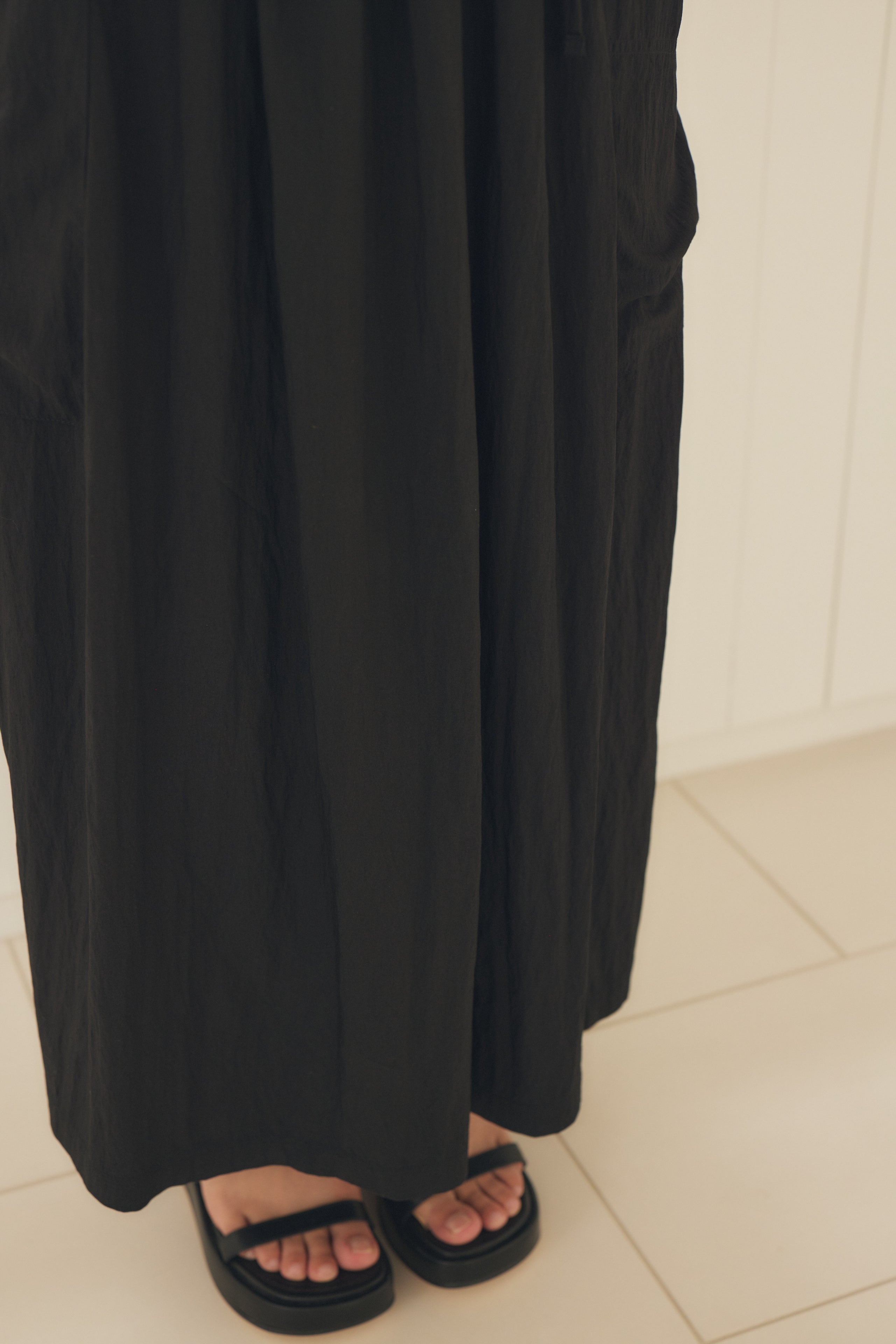 natural crinkle skirt