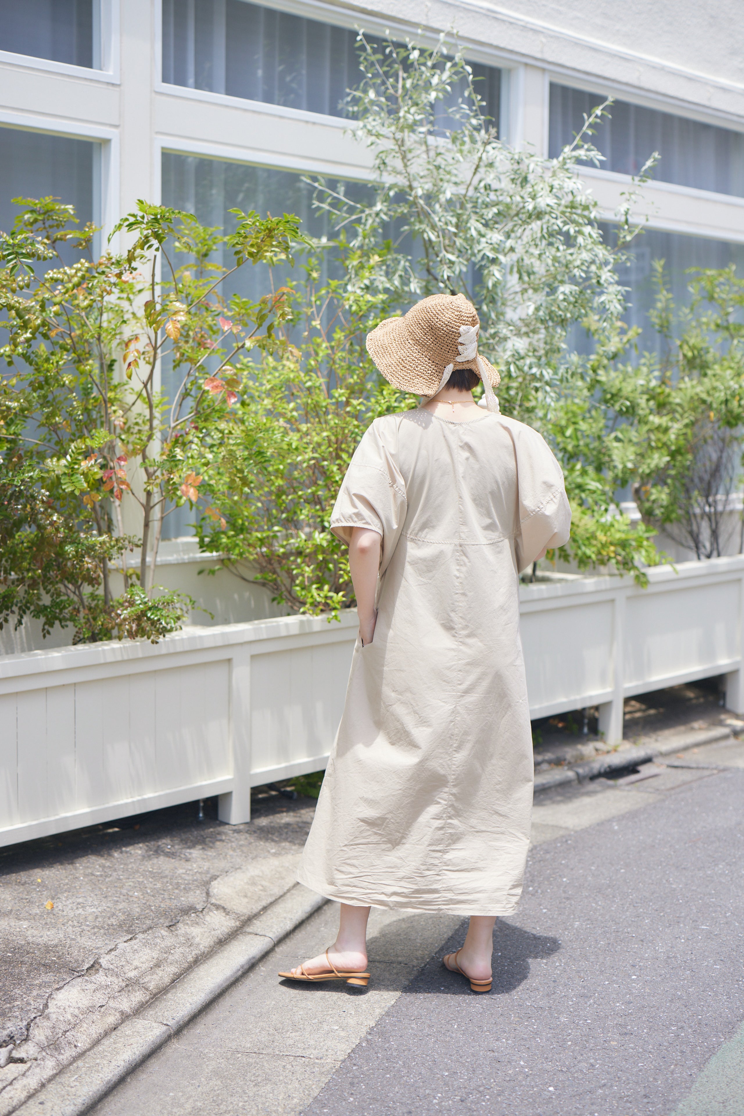 cotton puff one-piece