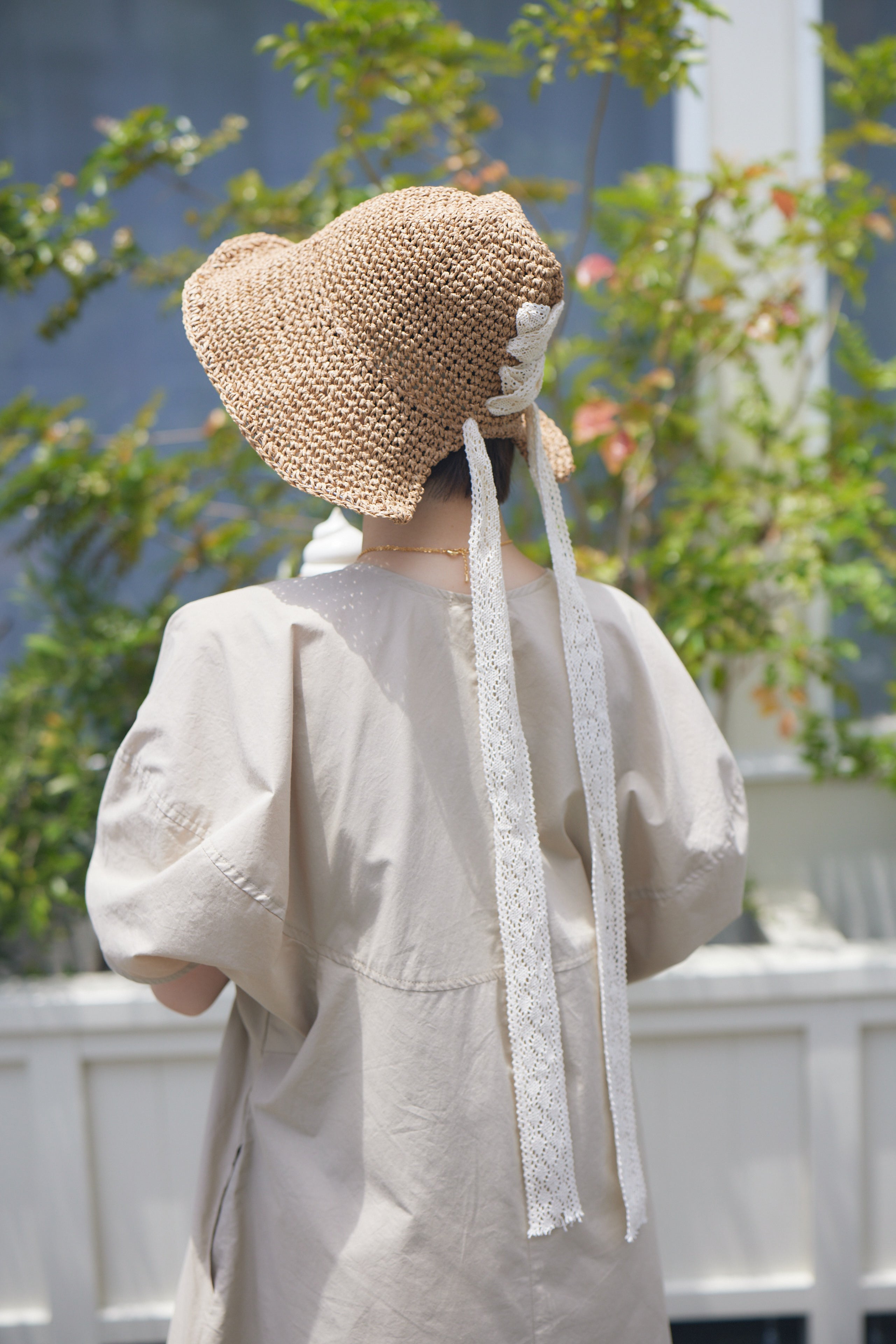 braid ribbon straw hat