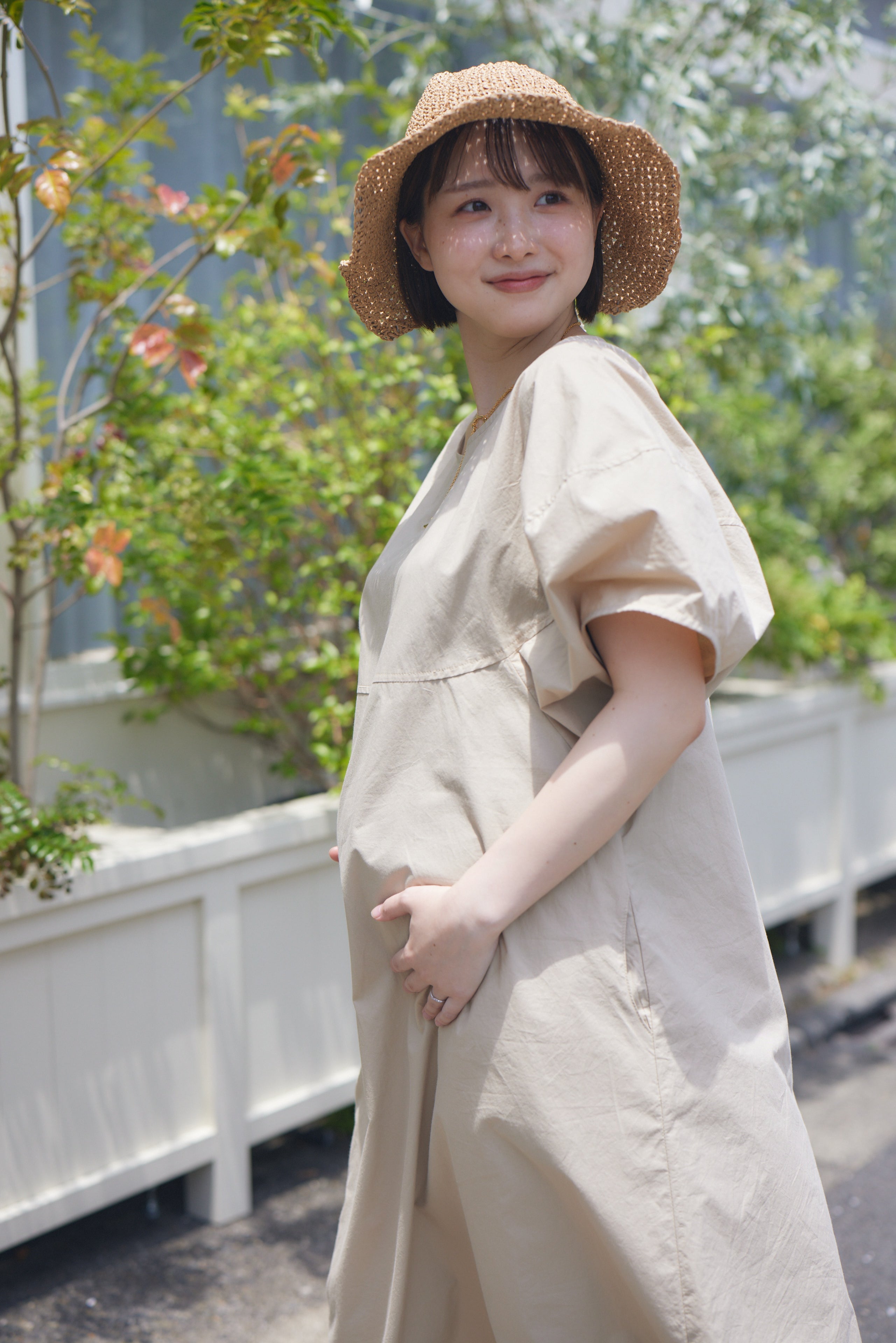 cotton puff one-piece