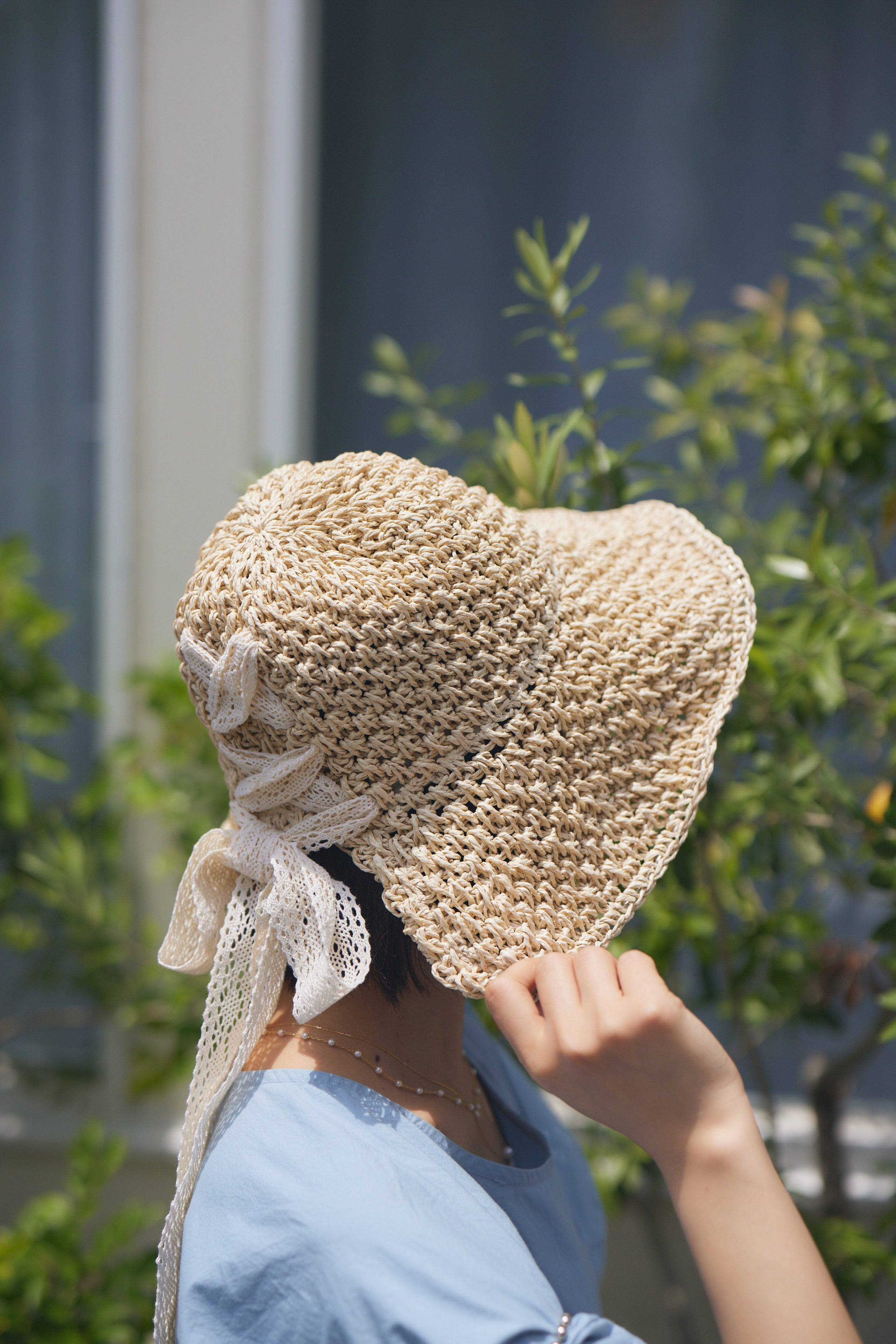 braid ribbon straw hat