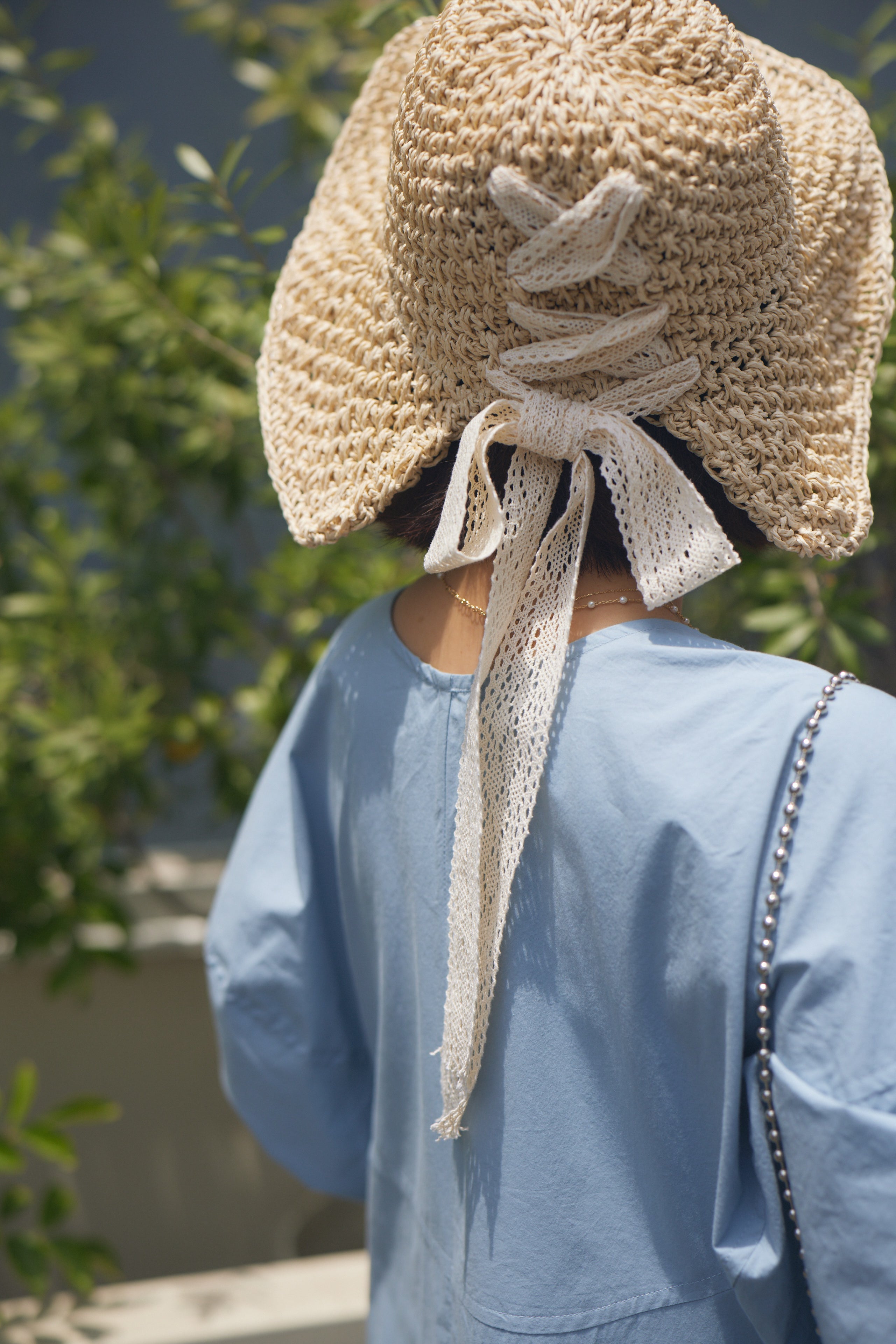 braid ribbon straw hat