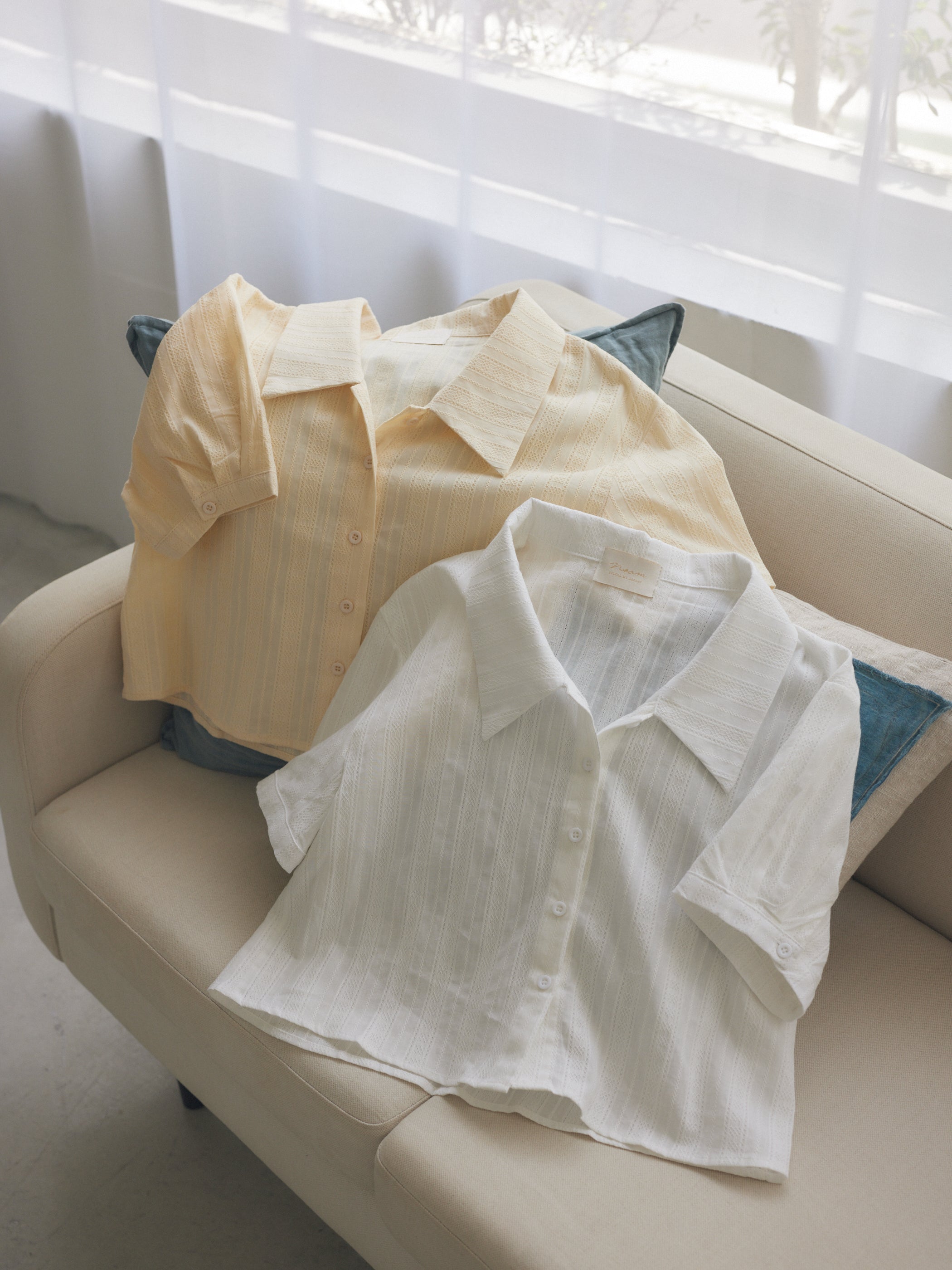 antique cropped shirt