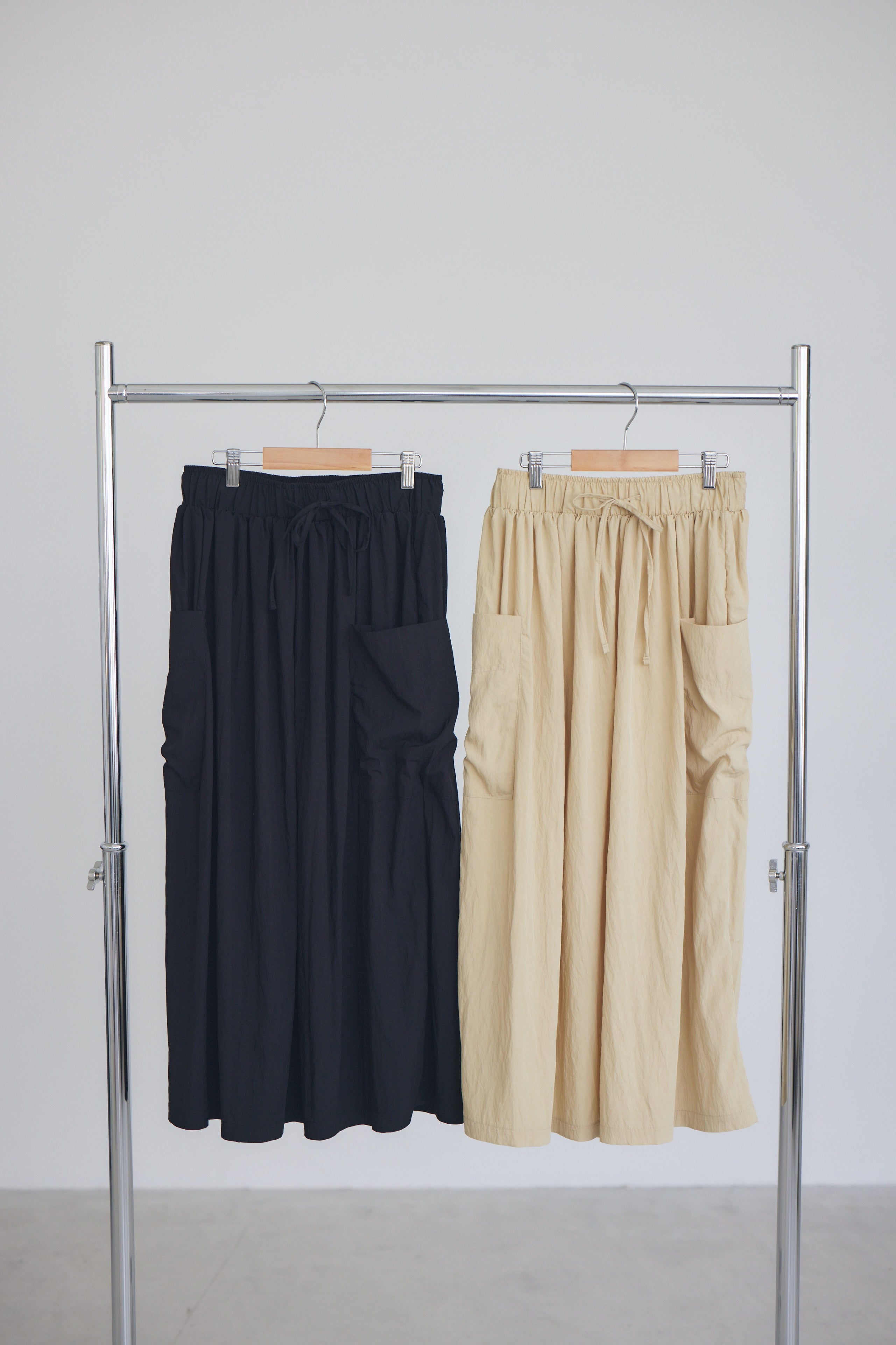 natural crinkle skirt