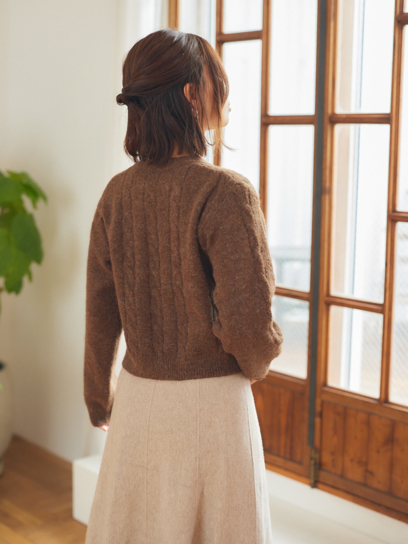 braided ribbon knit