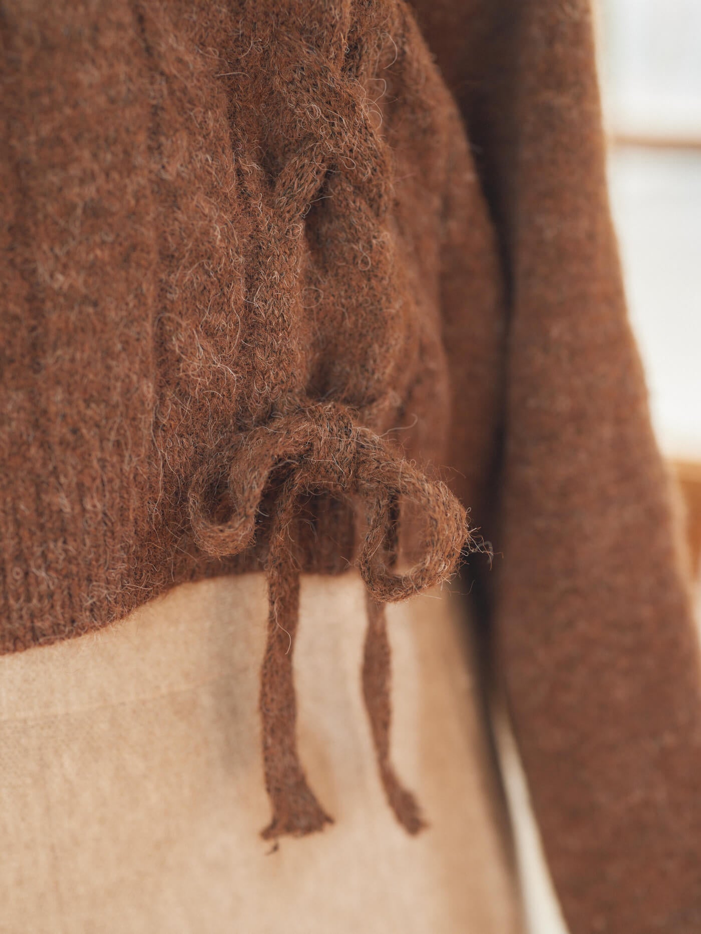 braided ribbon knit