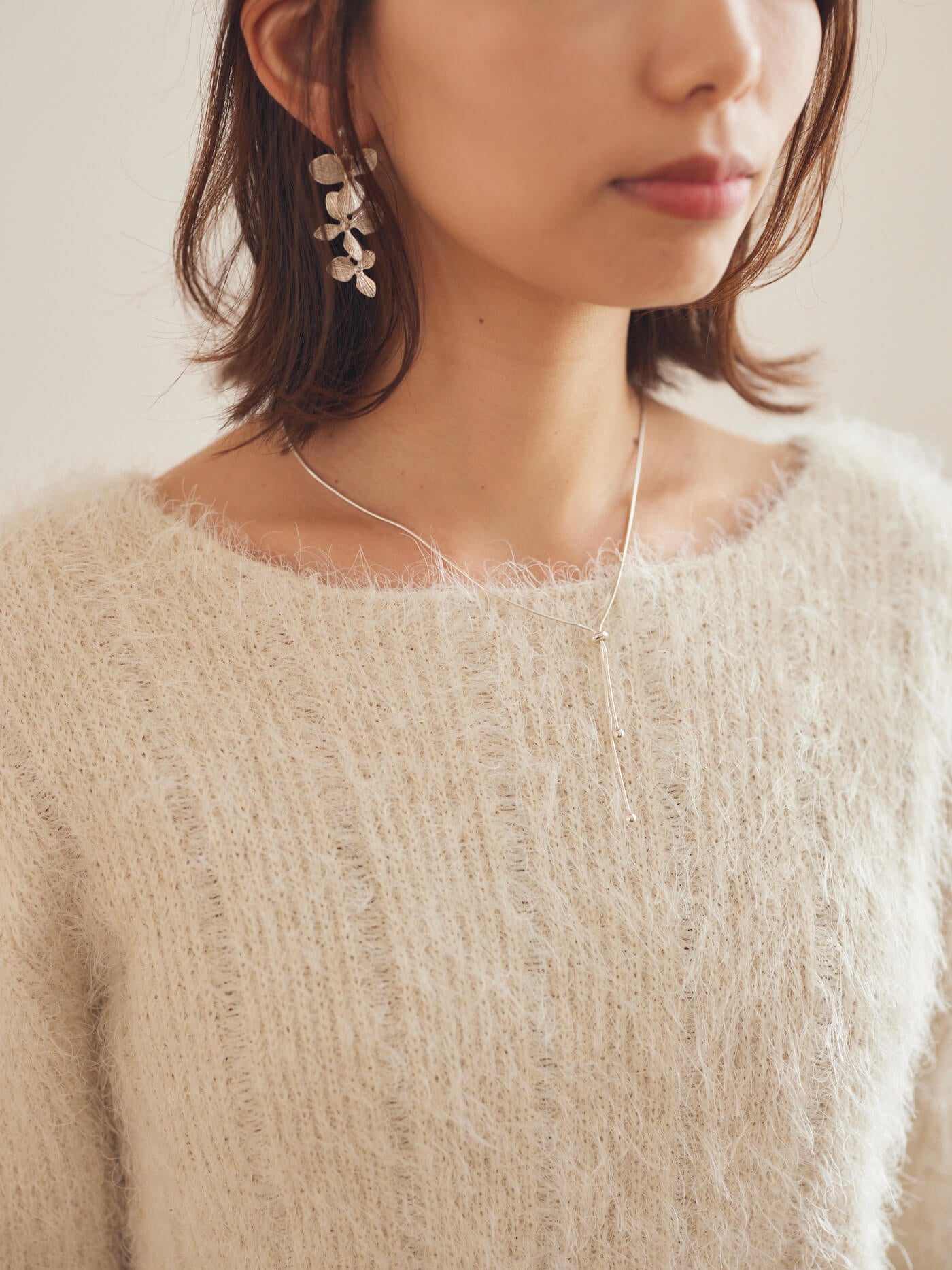custard fluffy knit