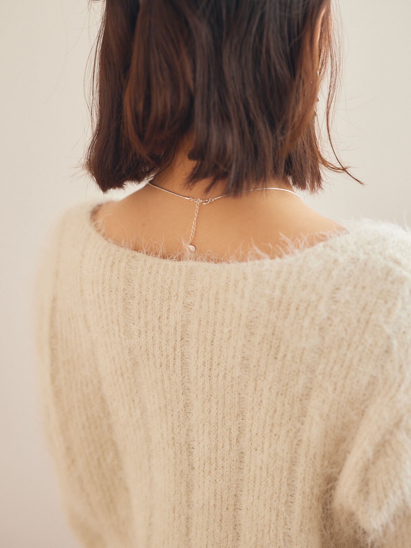 custard fluffy knit