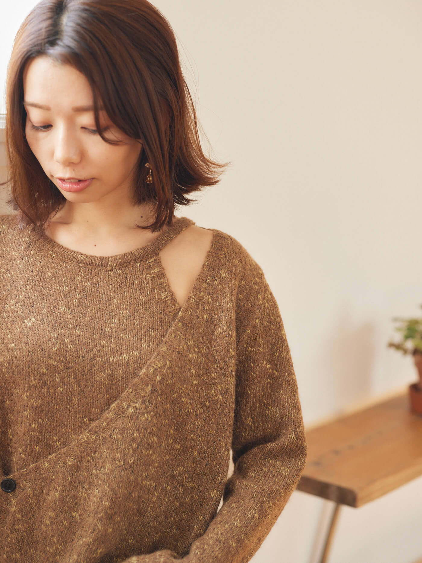 marble design knit