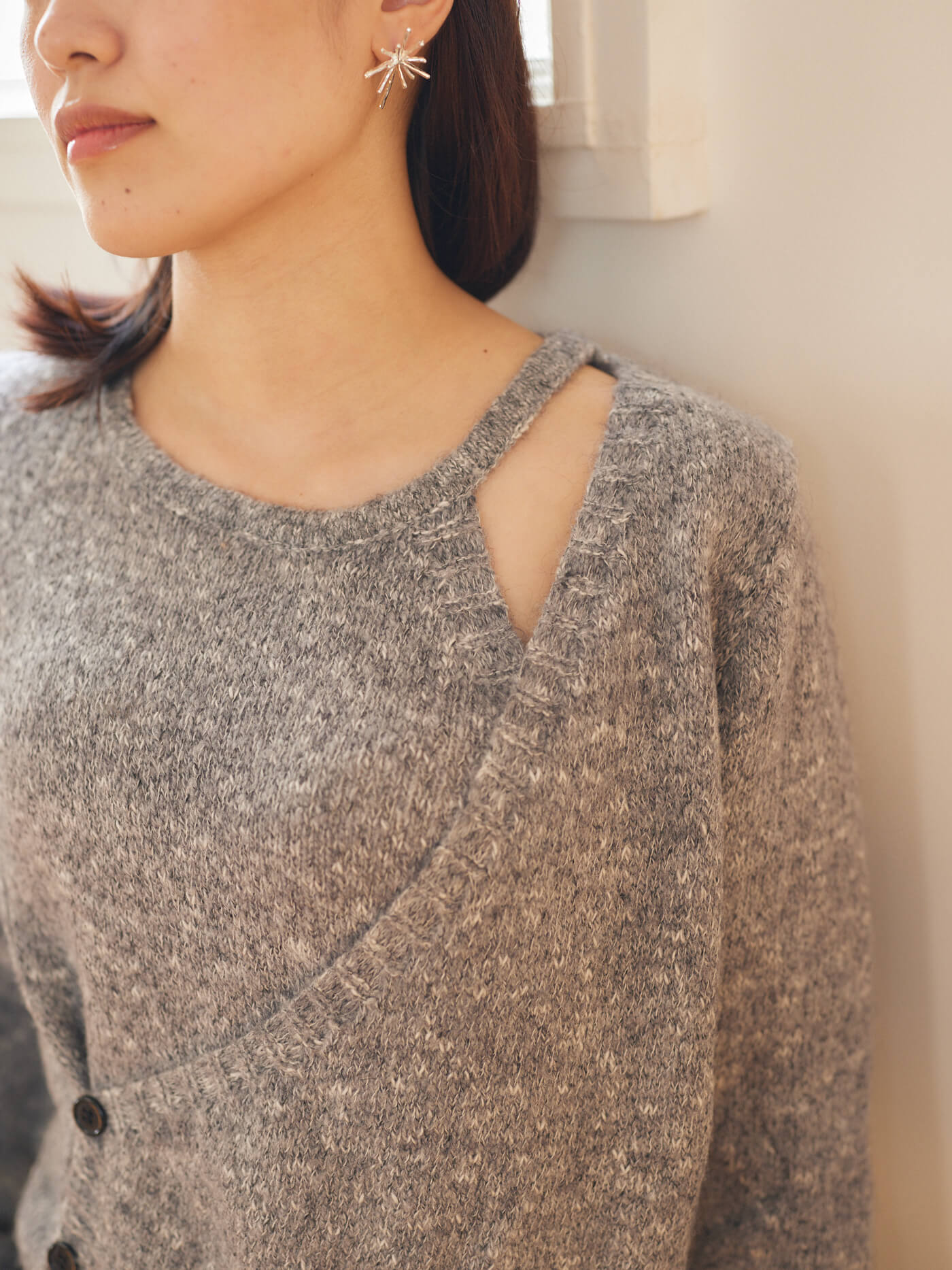 marble design knit