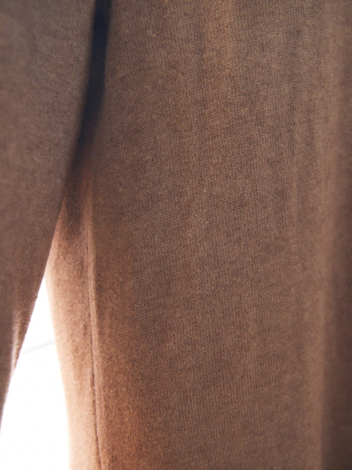 Melty knit one-piece
