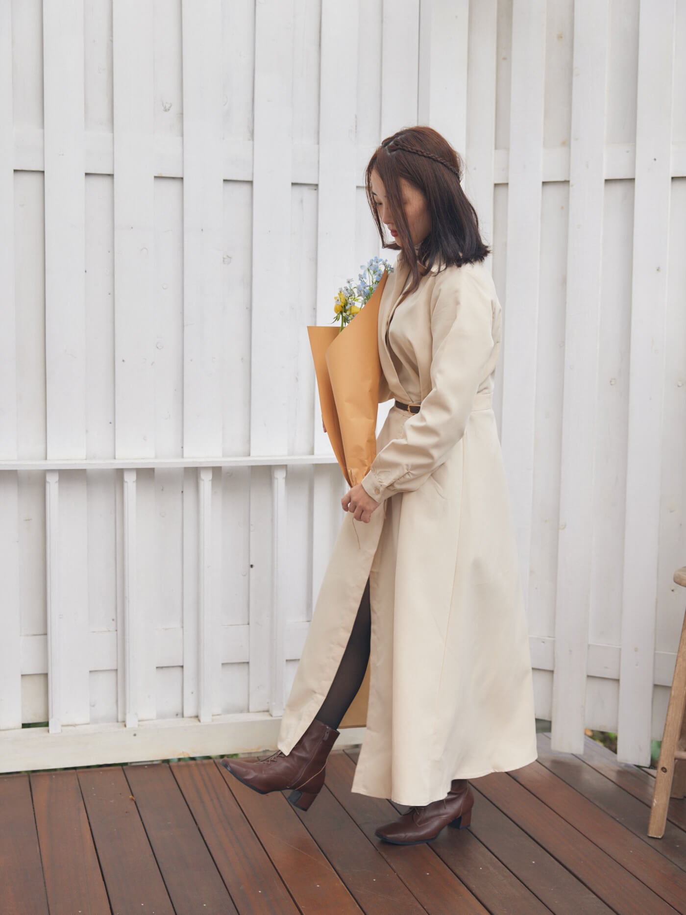 belt wrap one-piece