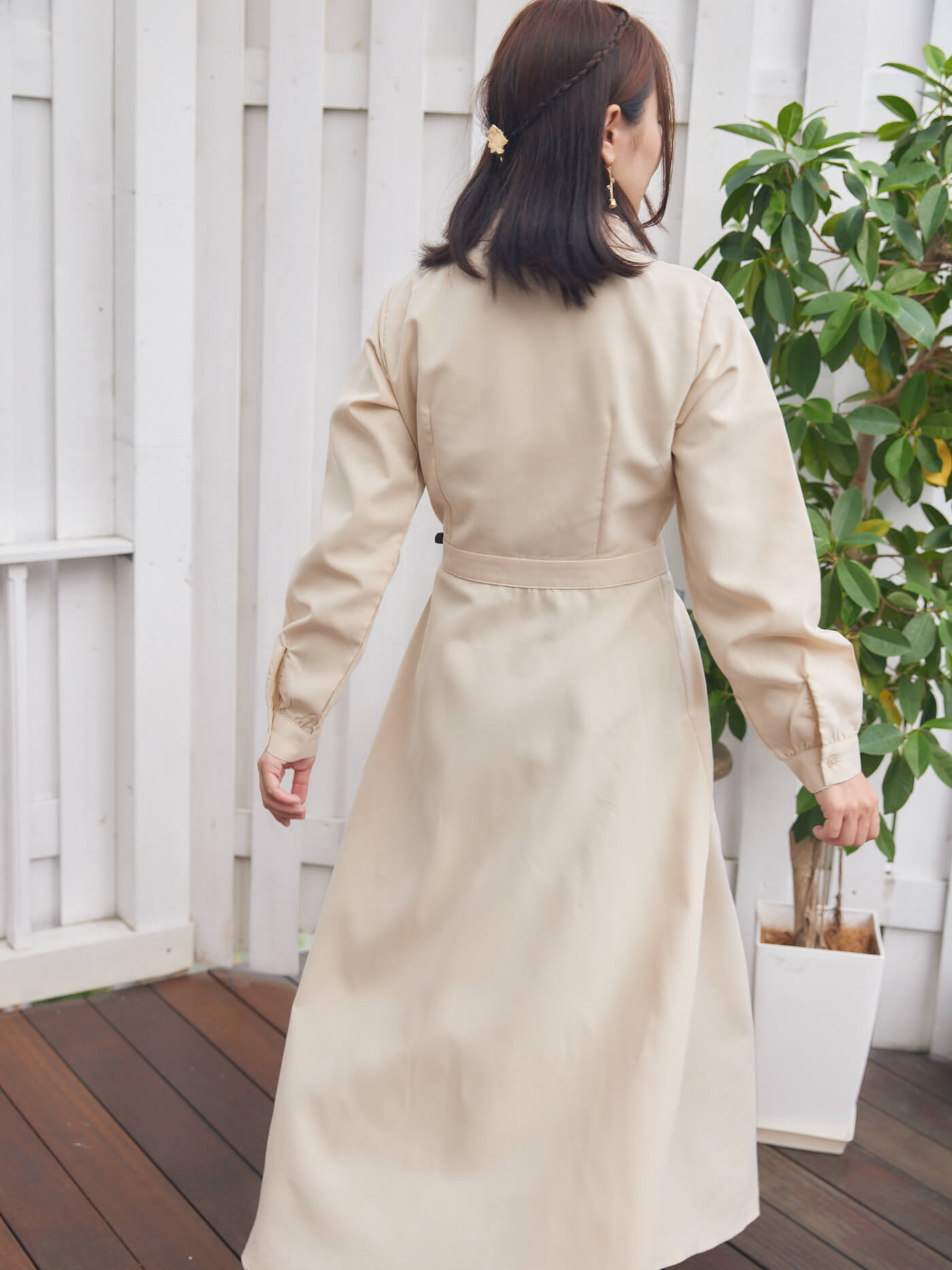 belt wrap one-piece